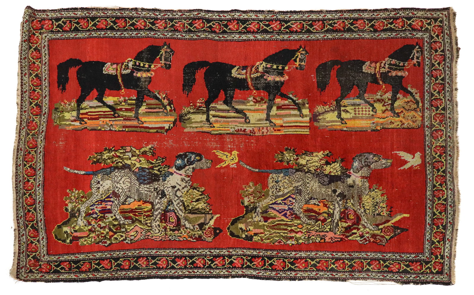 Unusual Oriental Picture Rug (1 of 14)