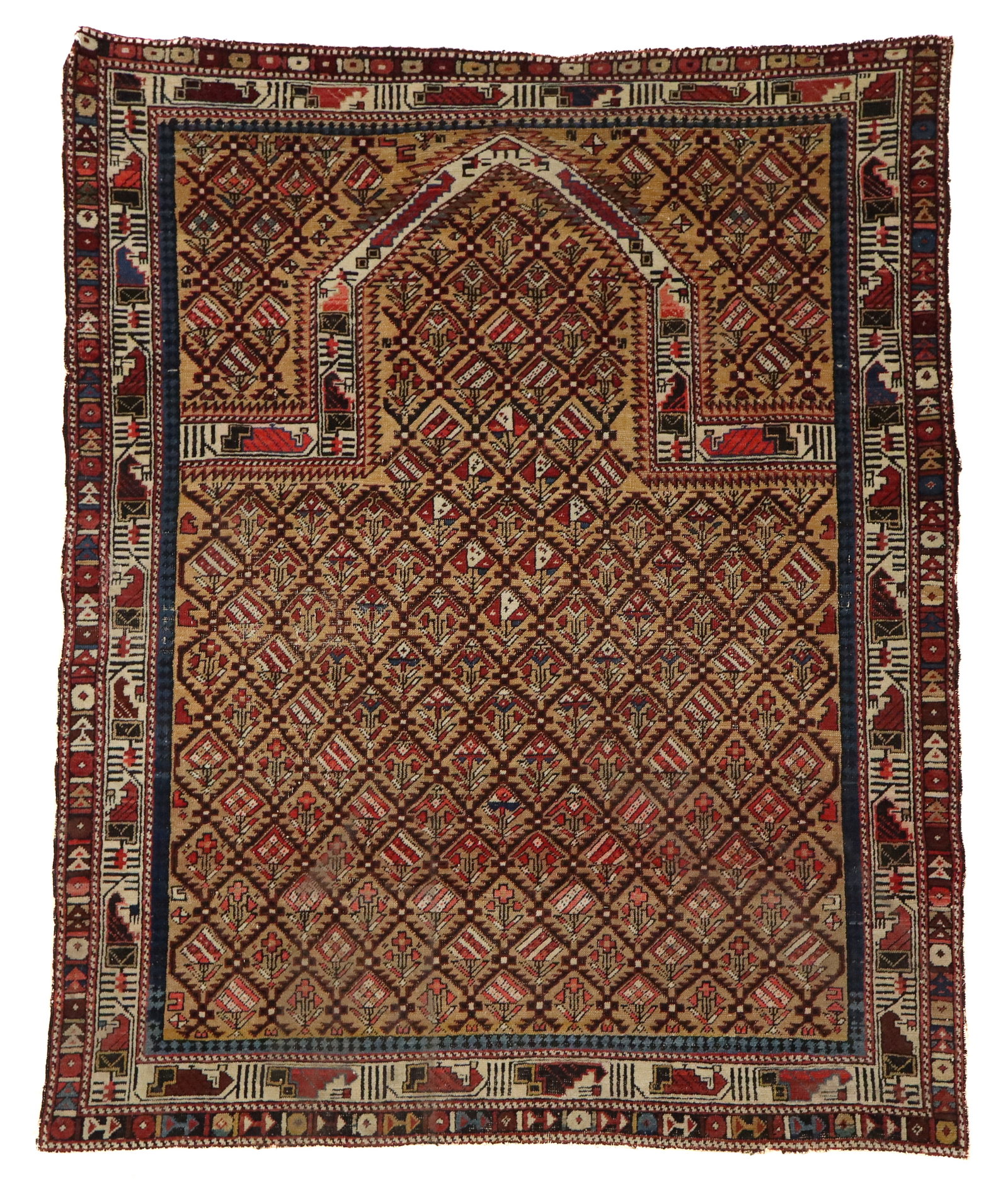 Oriental Caucasian Prayer Rug (1 of 11)