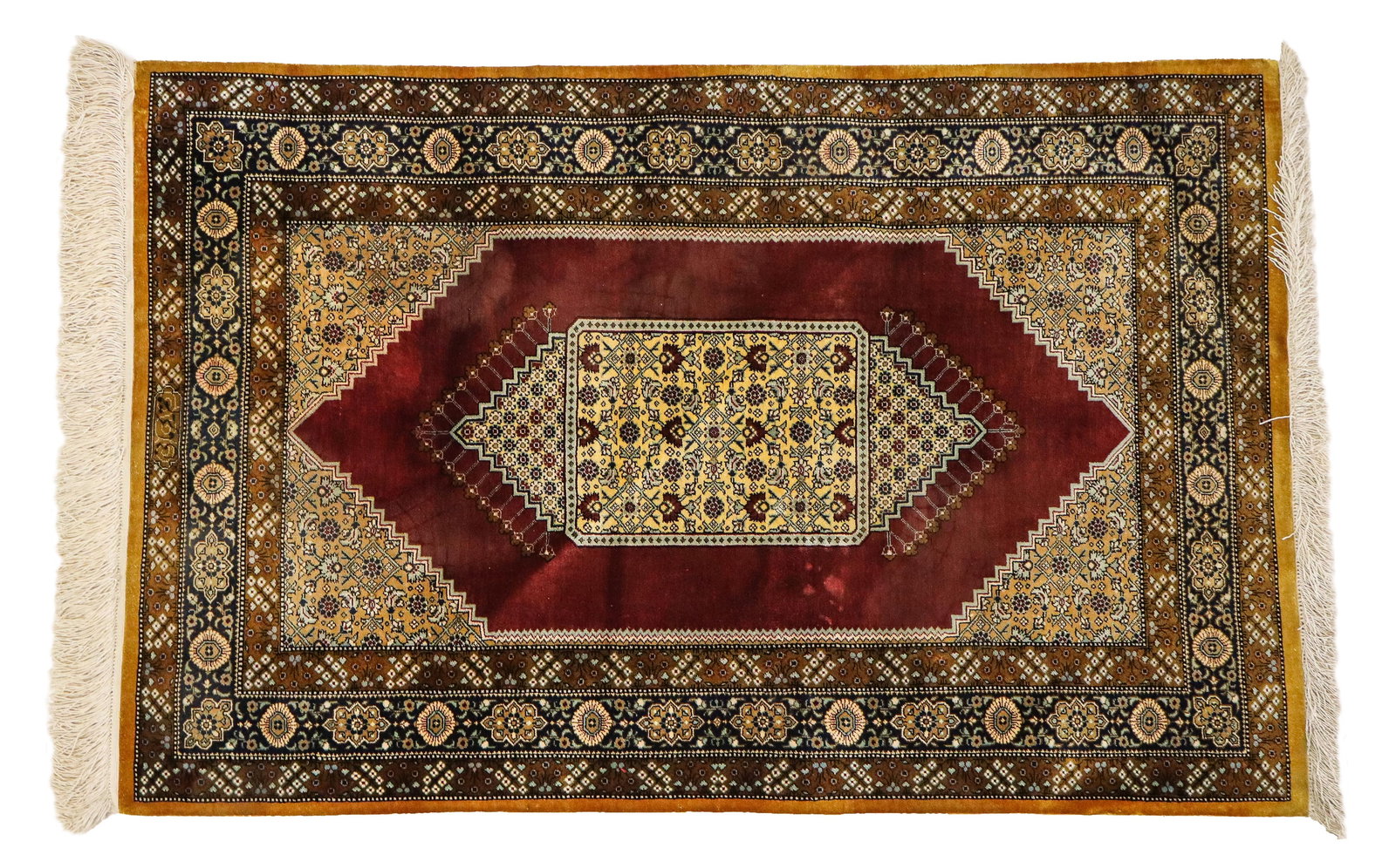Oriental Silk Prayer Mat (1 of 10)