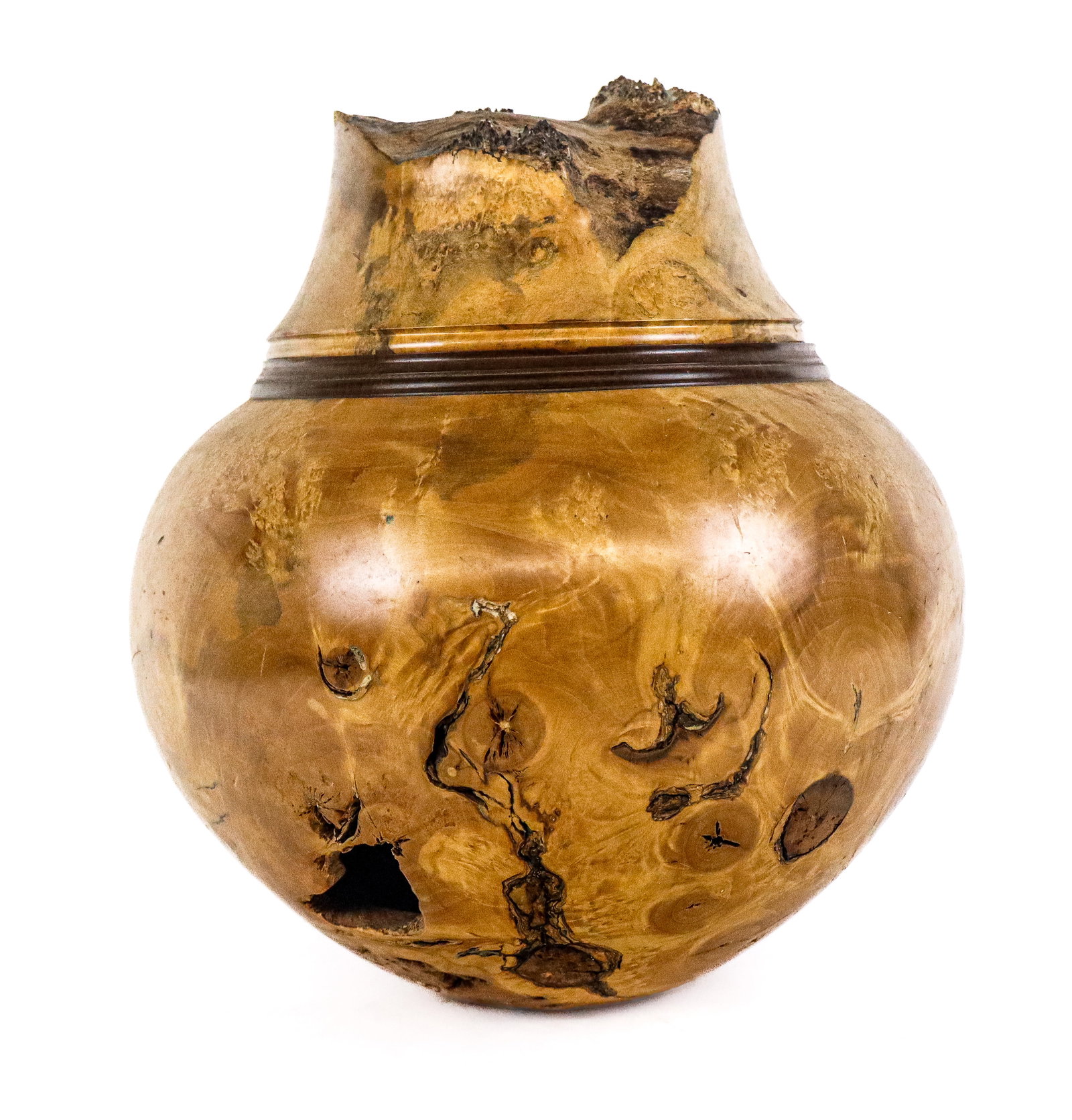 Michael Mode Turned Wood Covered Box (1 of 14)