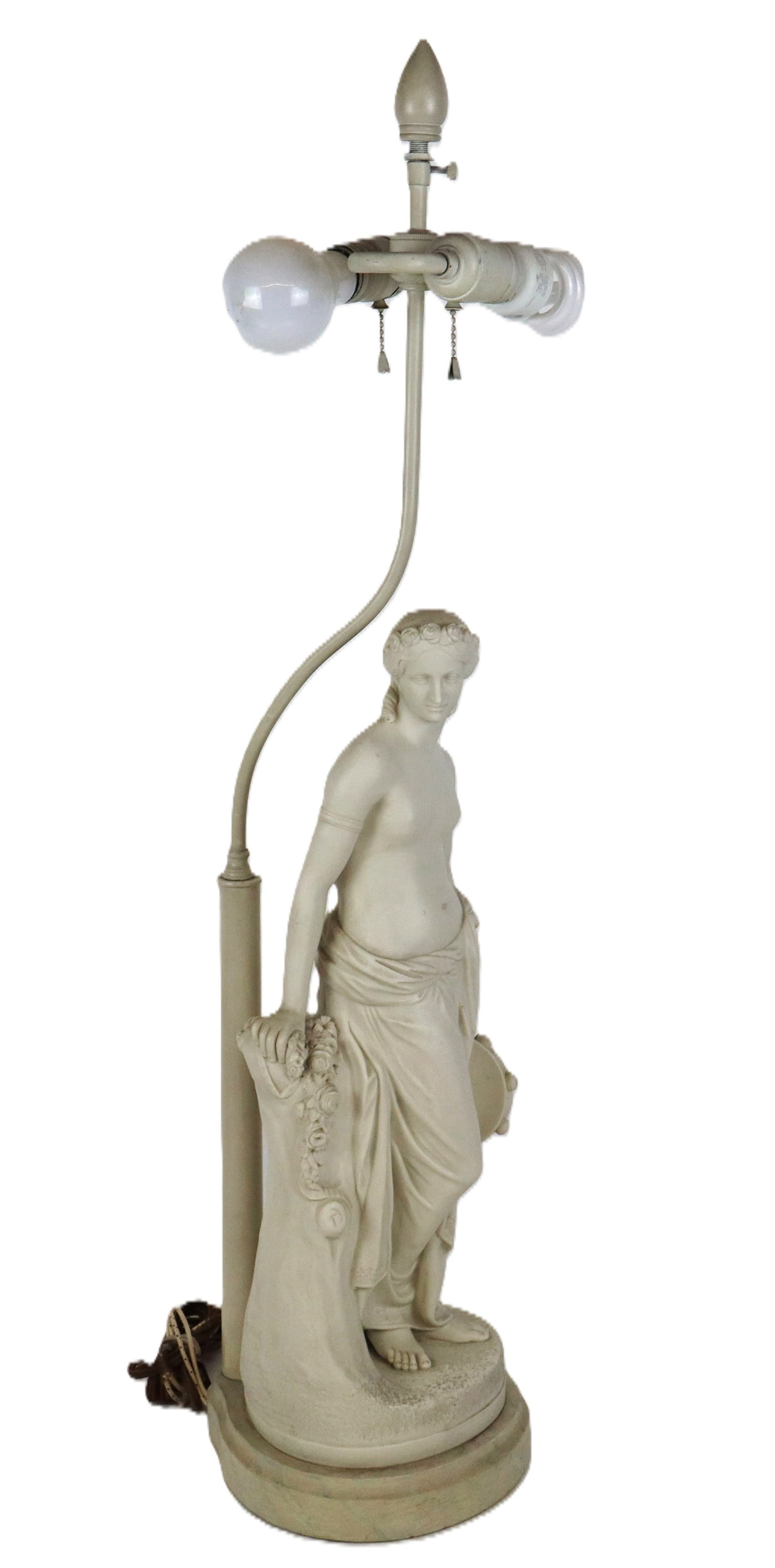 W. T. Copeland & Sons Parian Figural Lamp (1 of 16)