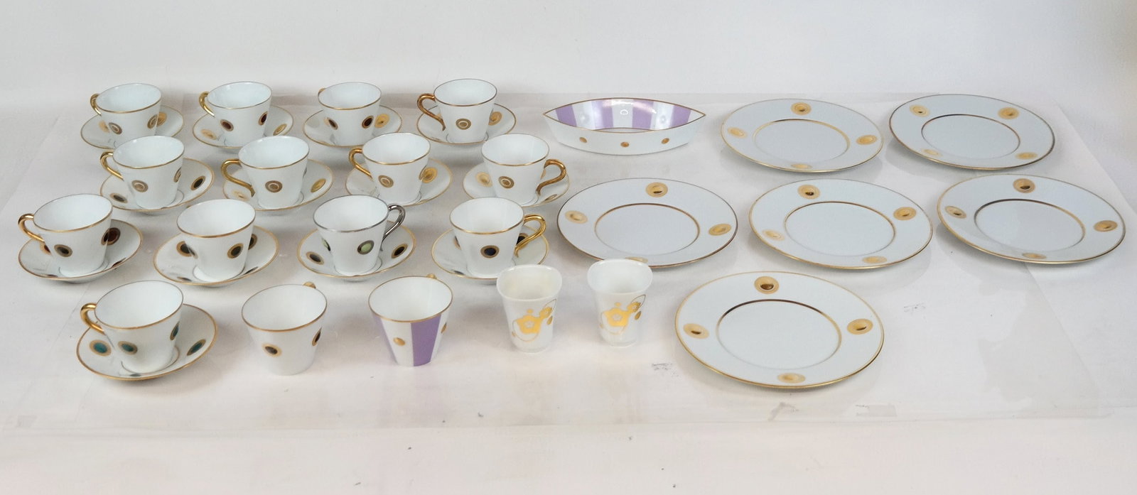 Bernardaud "Ithaque" Part Dessert Service, 35 (1 of 17)