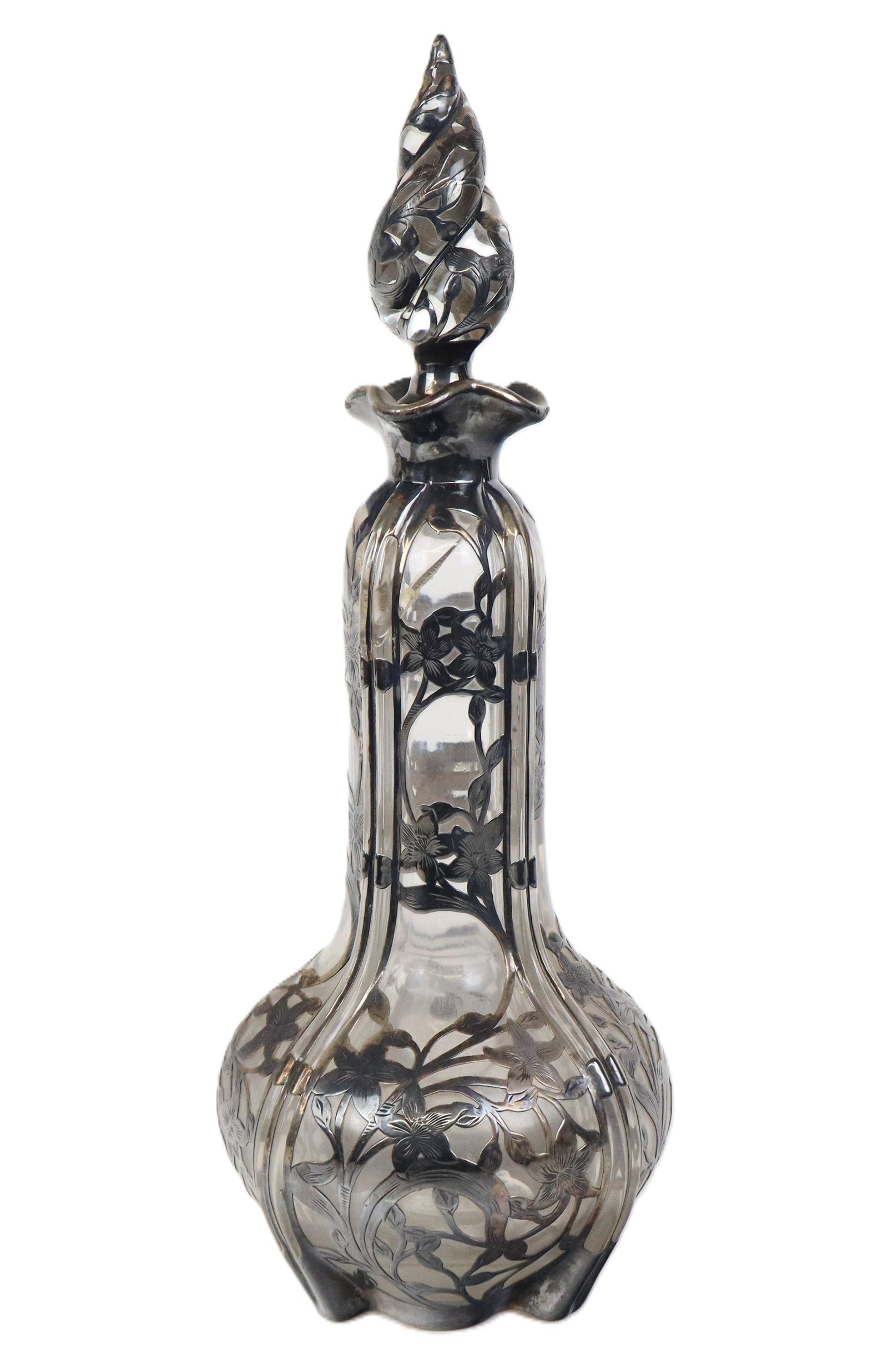 Silver Overlay Decanter (1 of 8)