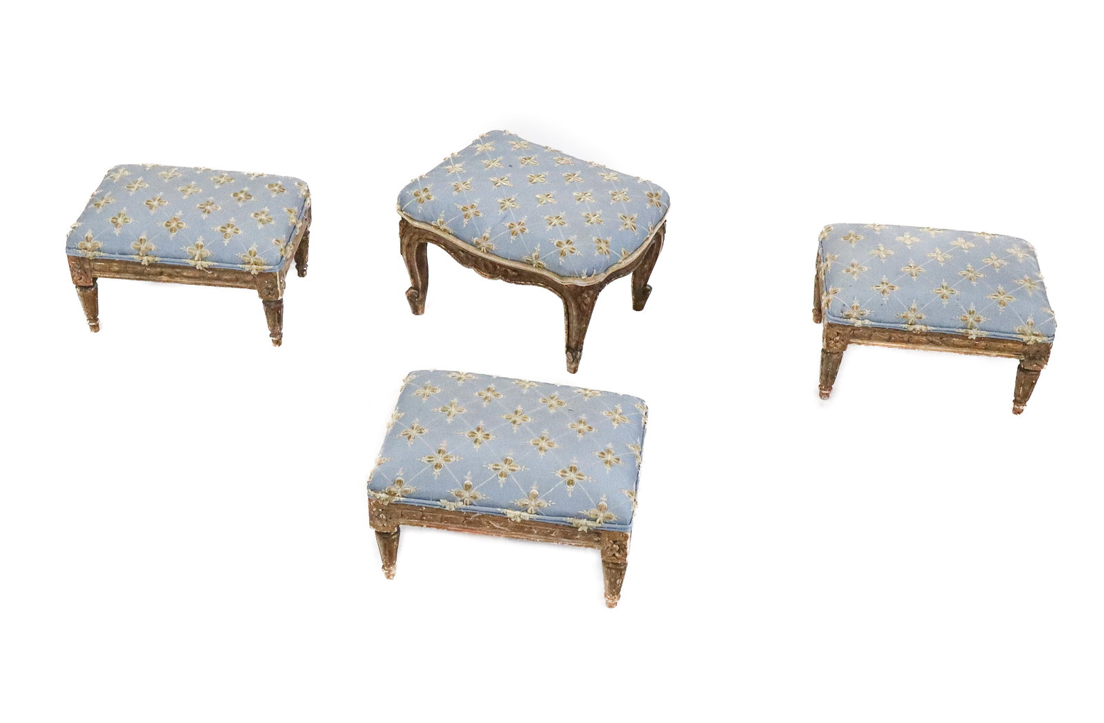 Four French Gilt Footstools (1 of 14)