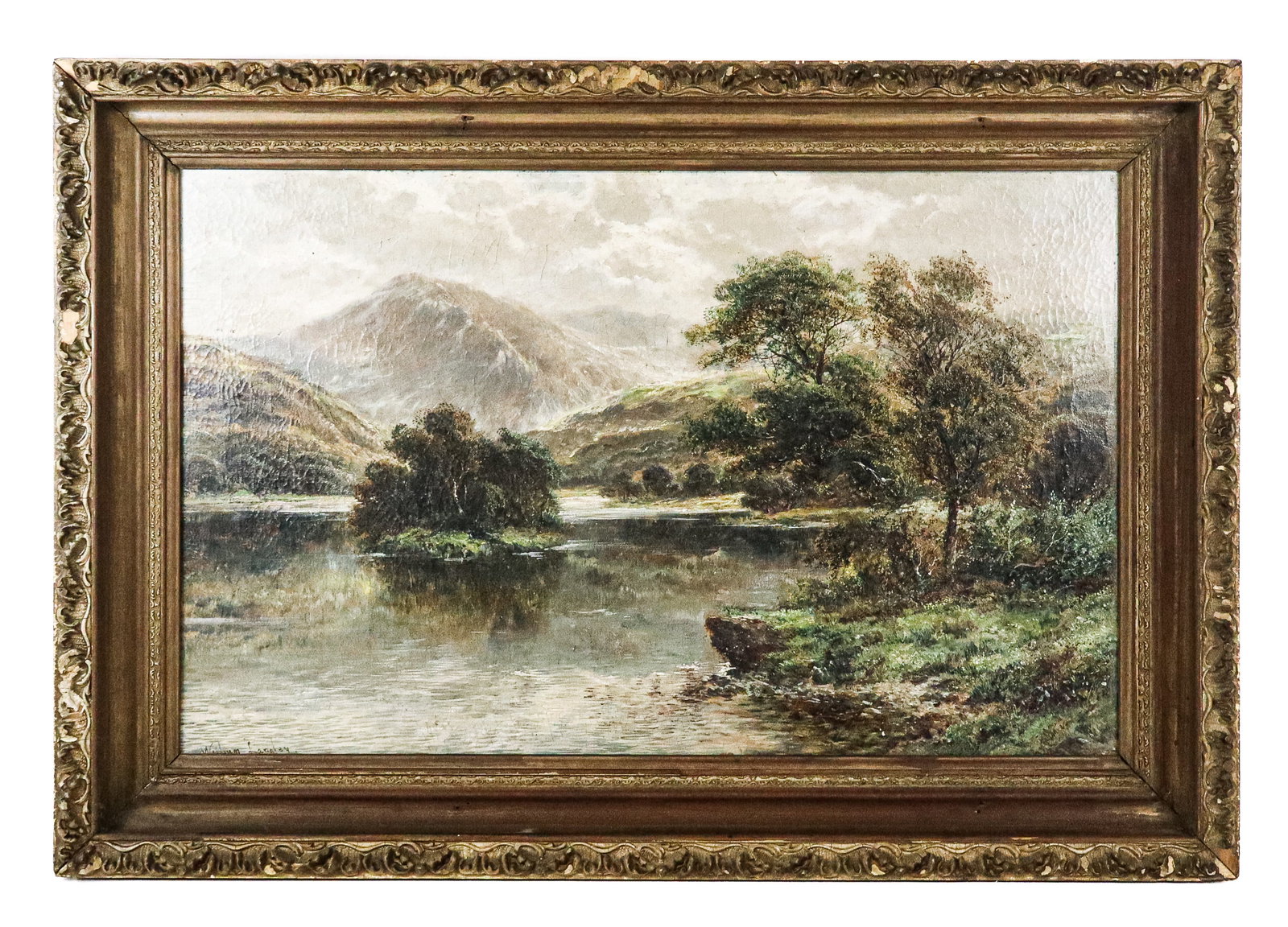 William LANGLEY Landscape Oil on Board (1 of 15)