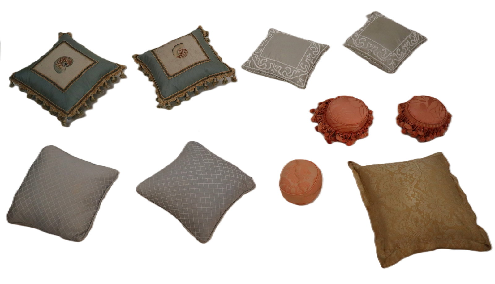 Ten Assorted Cushions (1 of 10)