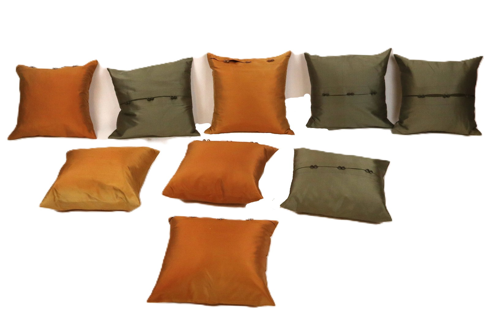 Nine Thai Silk Cushions (1 of 8)