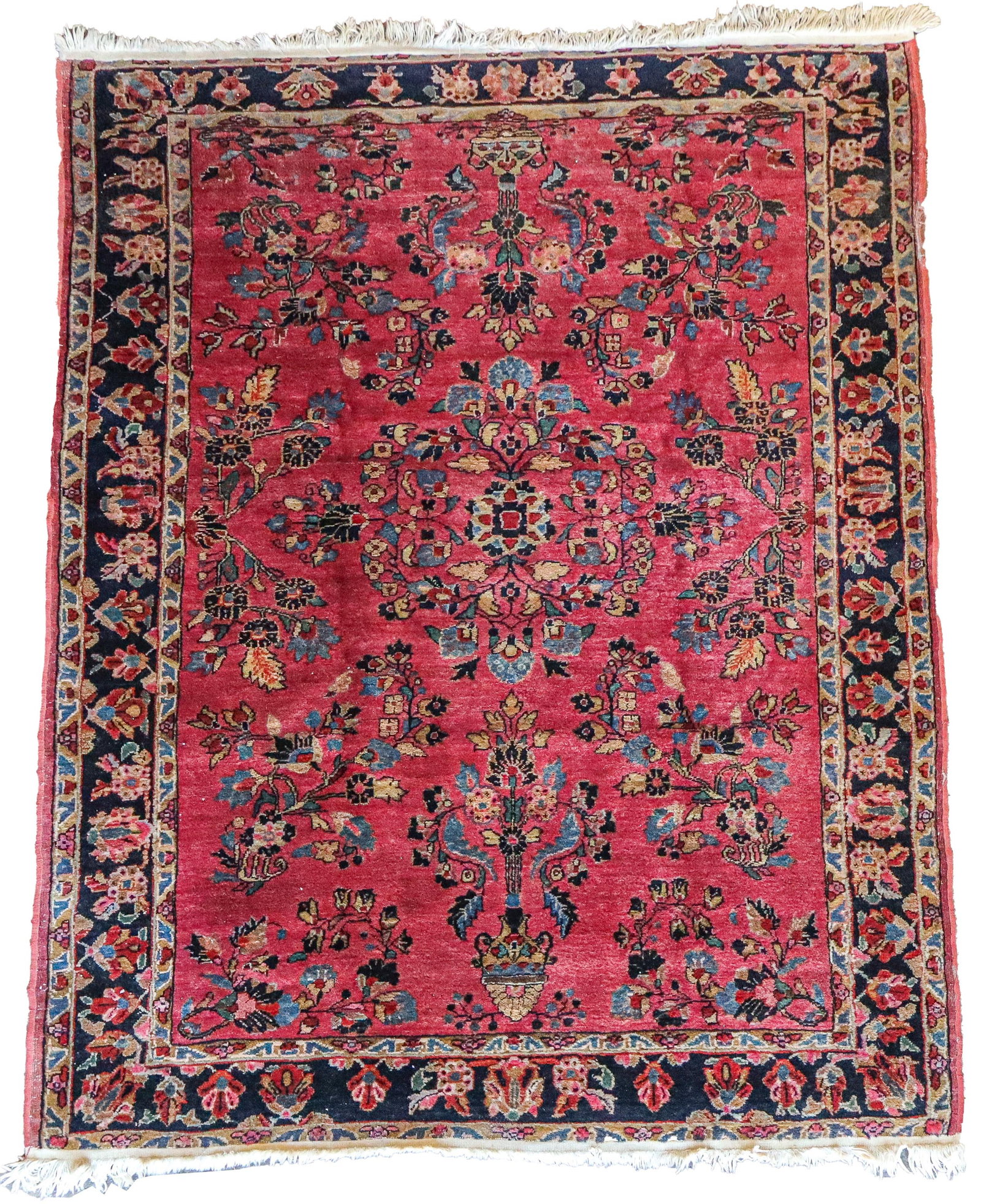 Persian Wool Sarouk Rug (1 of 8)
