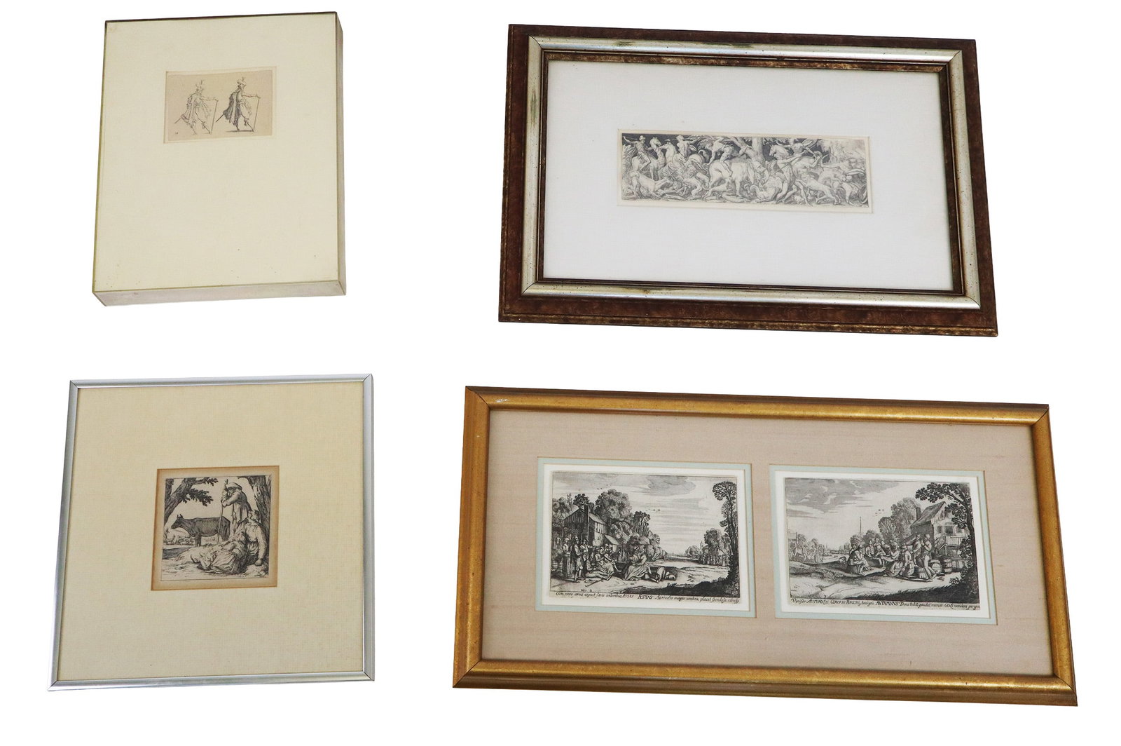 5 Engravings After Delaune, Callot & Van de Velde (1 of 19)