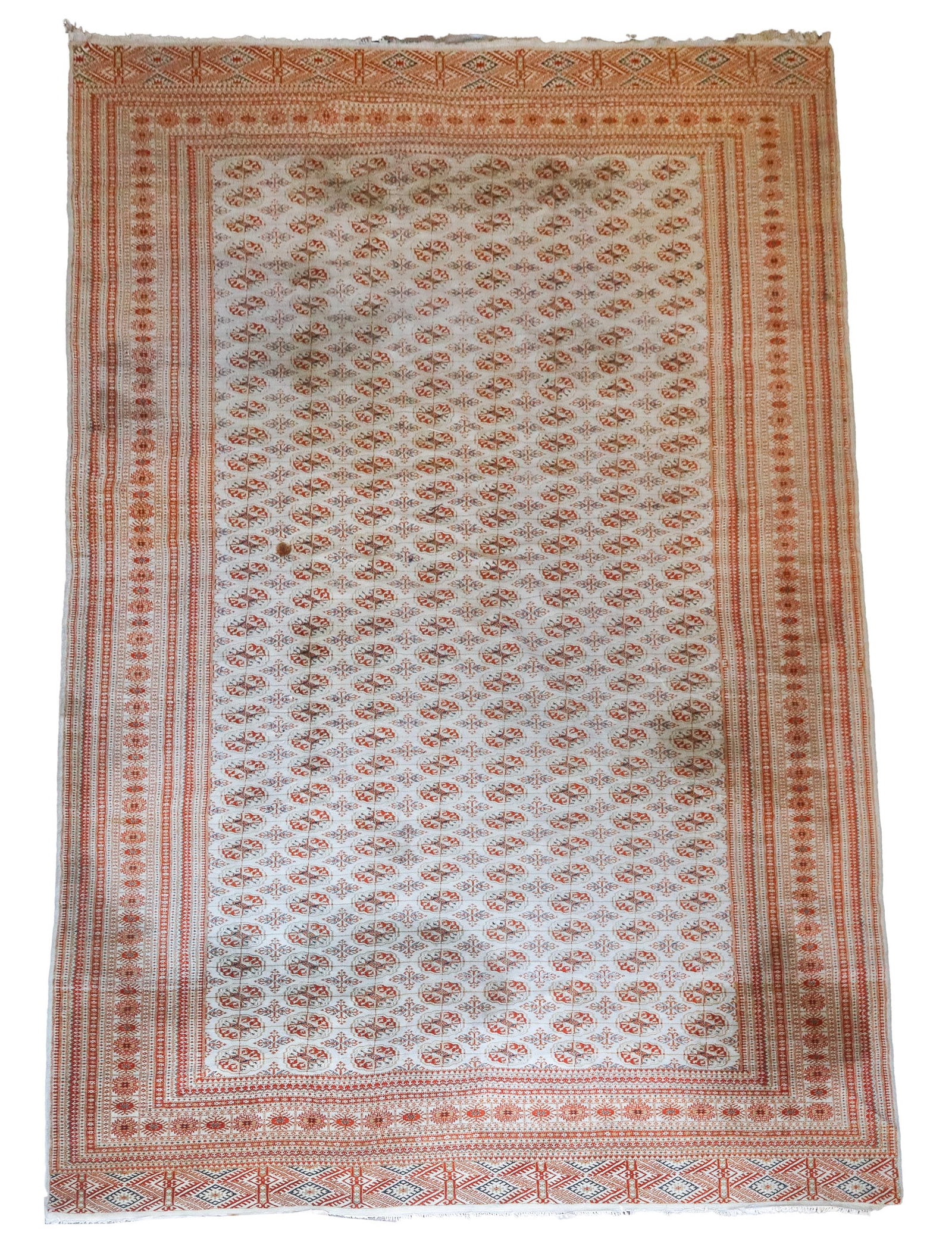 Palatial Wool Bokhara Rug (1 of 18)