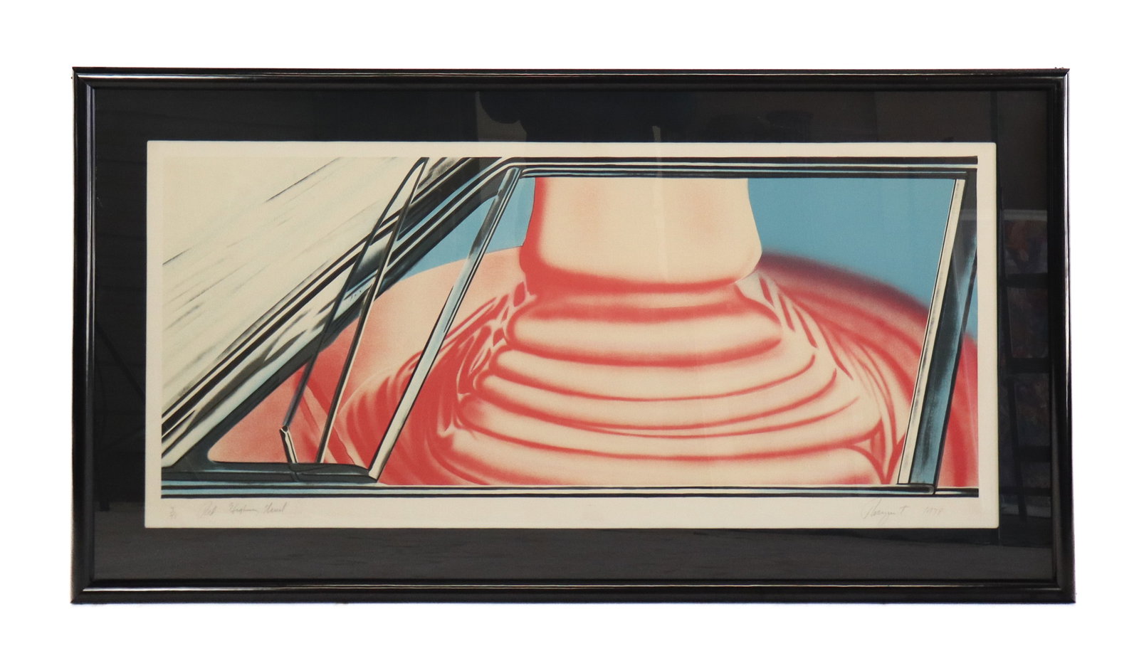 James ROSENQUIST "Red Highway Trust" Lithograph (1 of 10)