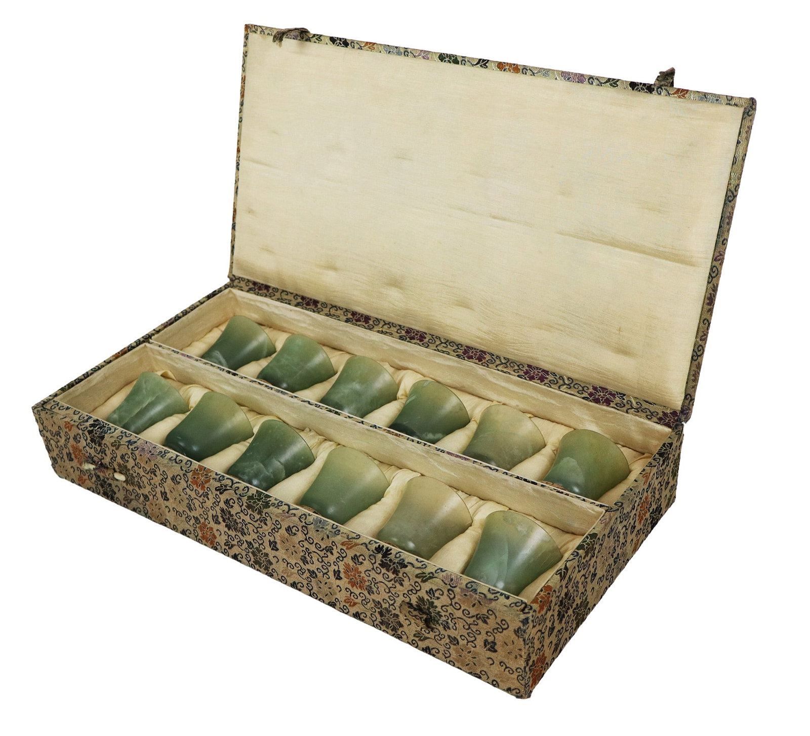 Set of Twelve Chinese Jade Cups (1 of 20)