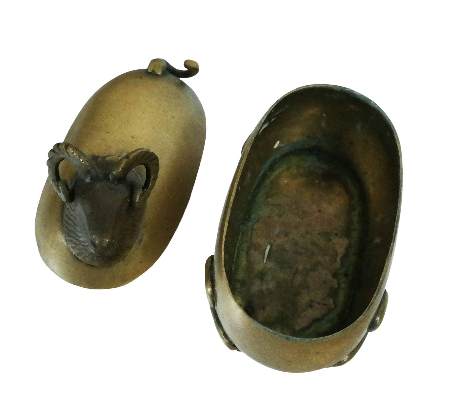 Five Decorative Brass Articles - 10