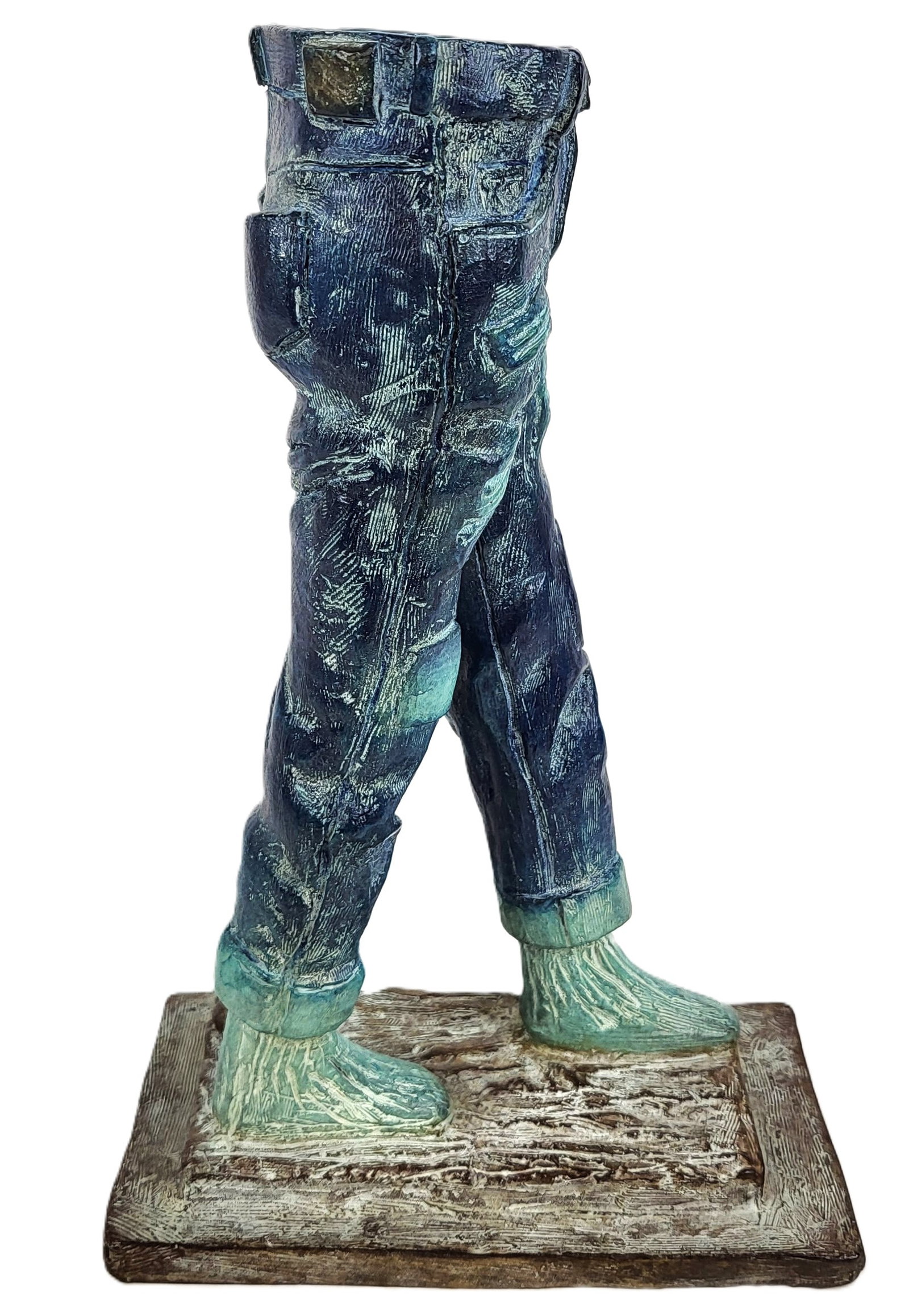 Tomek KAWIAK "Jeans" Bronze Sculpture (1 of 15)