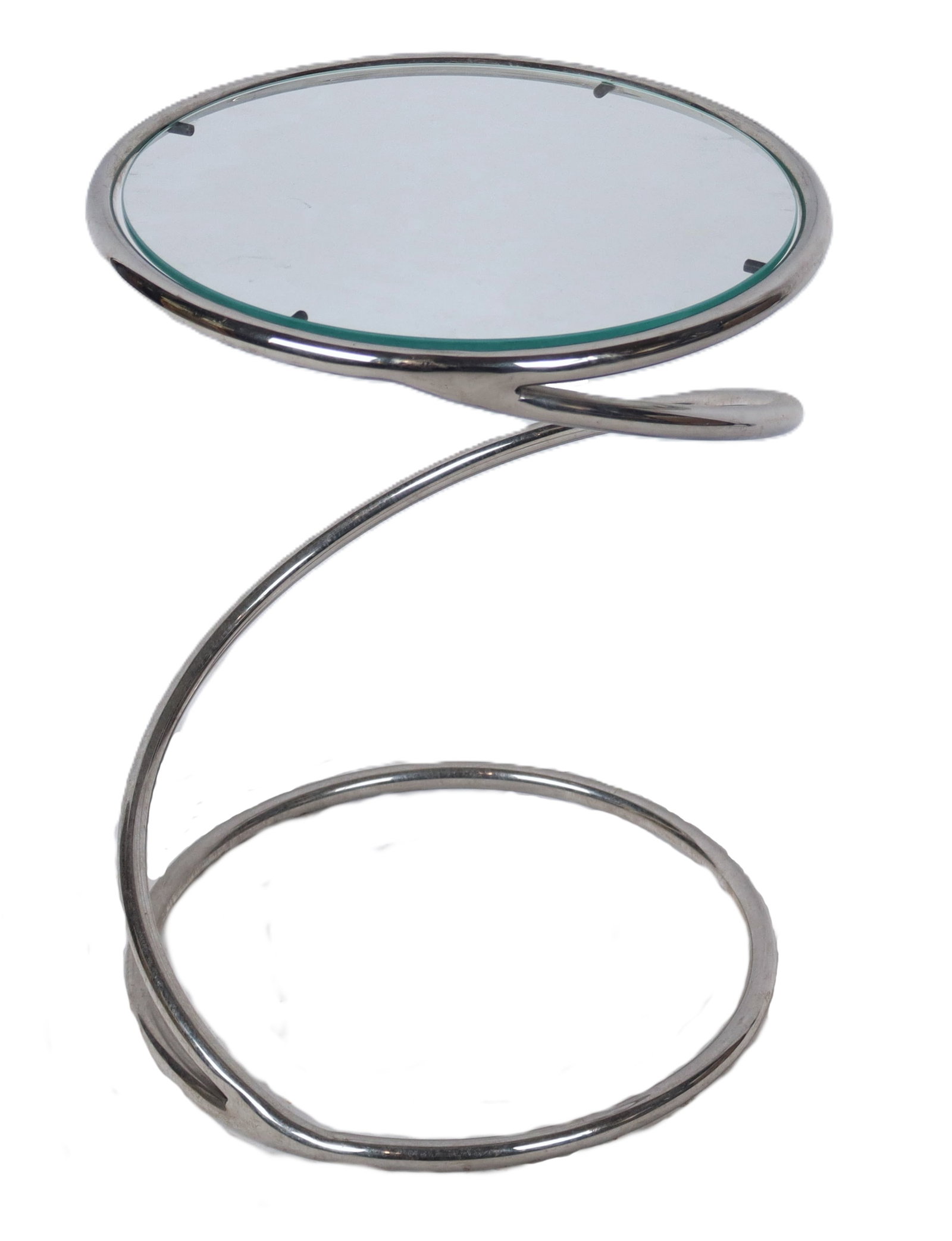 After Leon Rosen, Spring Side Table (1 of 7)