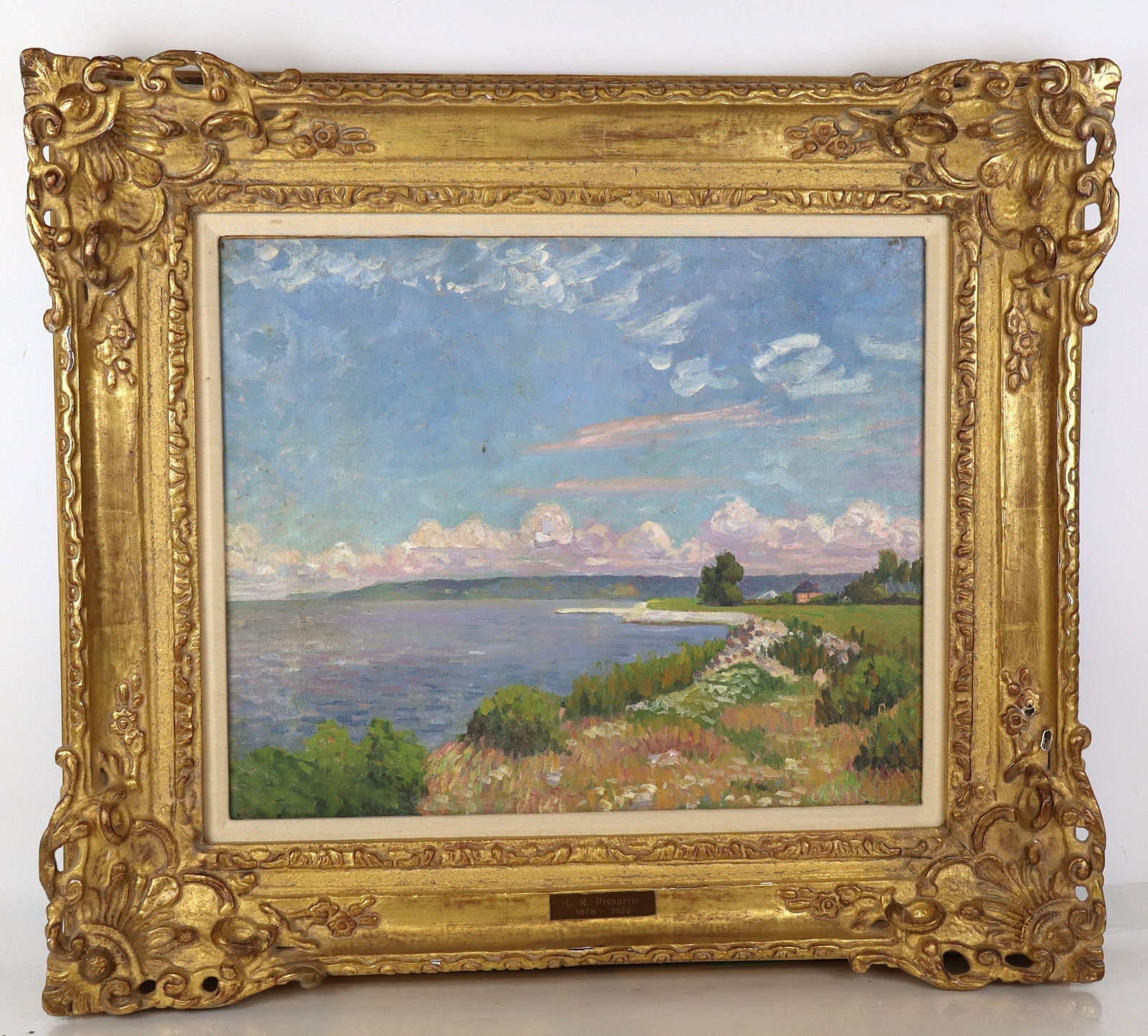 Attributed L R PISSARRO "Au Bord de la Riviere" (1 of 12)