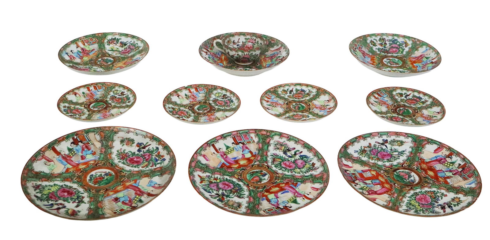 Chinese Rose Medallion Porcelain, 11 (1 of 15)