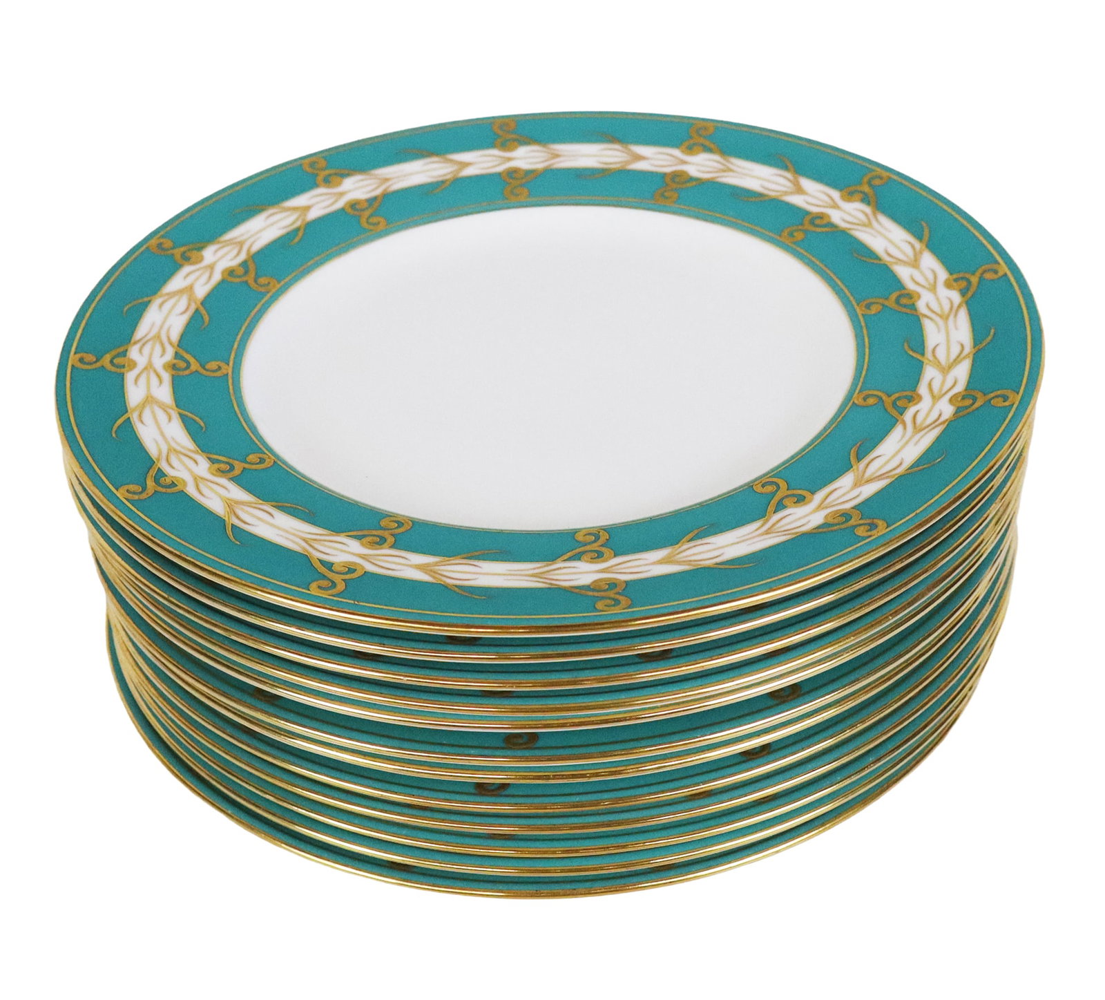 Mintons for Tiffany & Co. Dinner Plates, 12 (1 of 6)