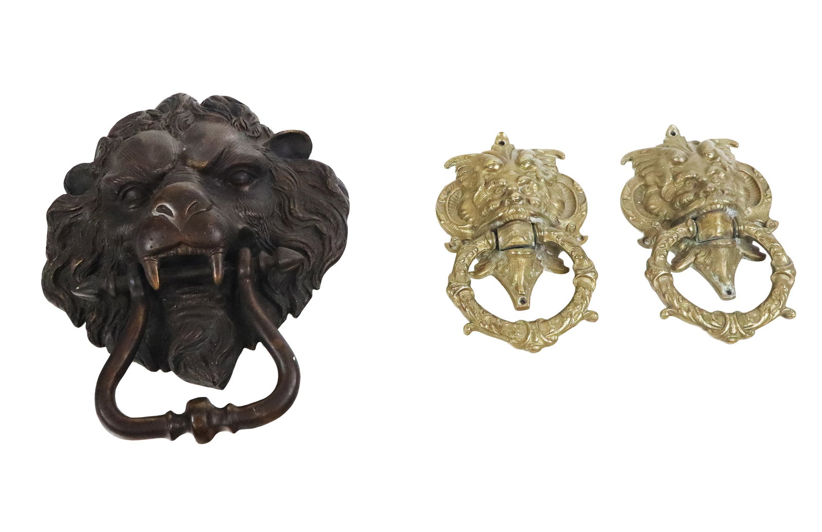 Three Figural Door Knockers (1 of 12)