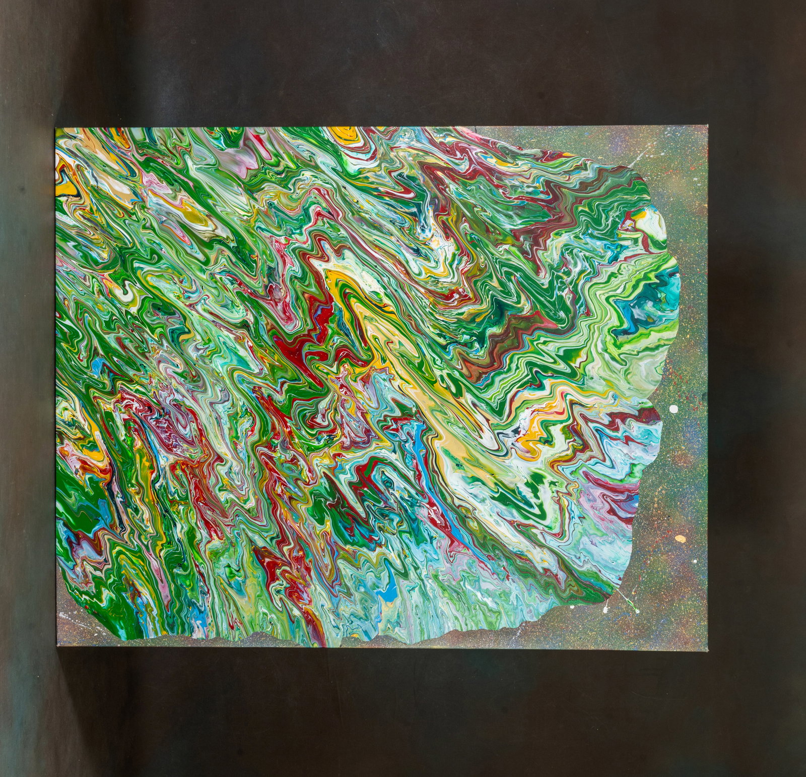 Evan Sebastian LAGACHE "Summer" Acrylic on Canvas (1 of 3)