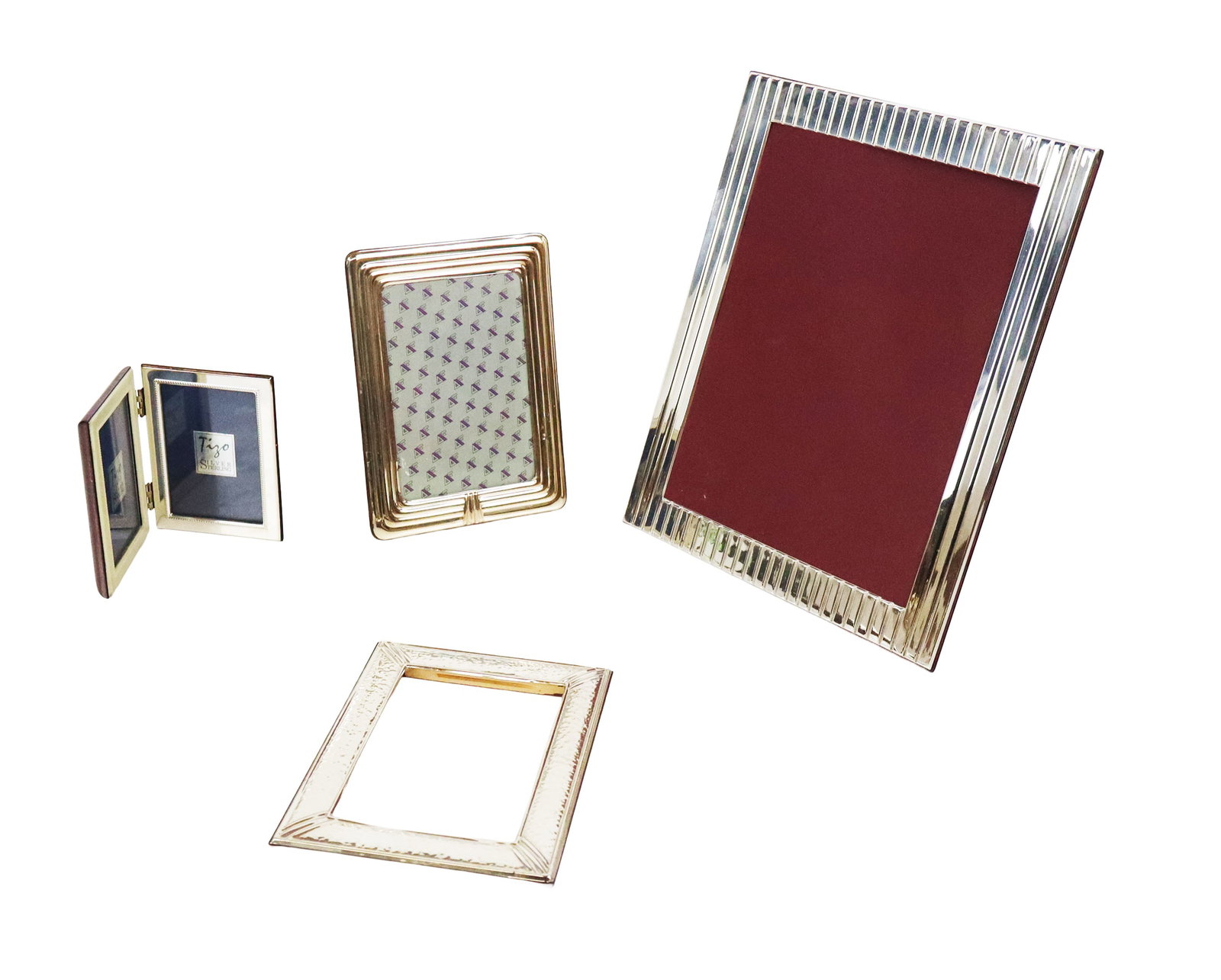 Four Sterling Silver Picture Frames (1 of 7)