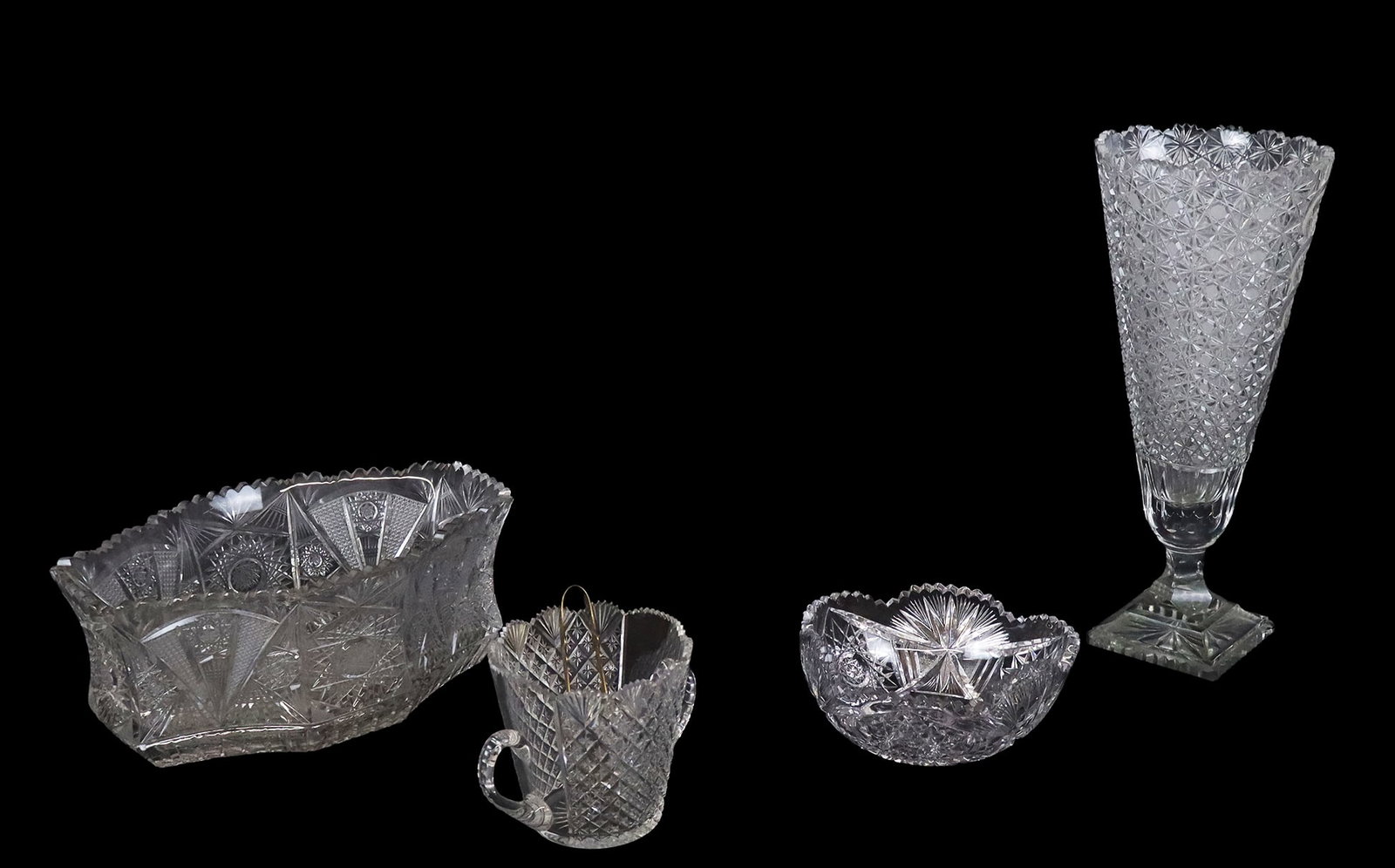 Four Cut Crystal Articles (1 of 17)