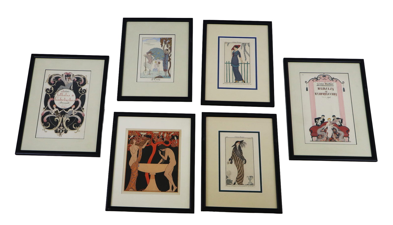After George BARBIER 6 Fashion Prints (1 of 18)
