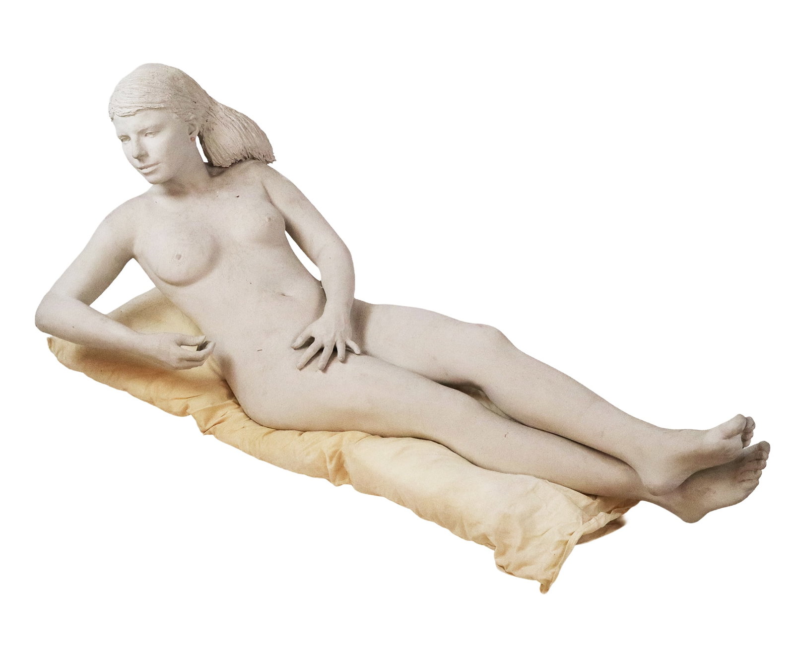 Life-Size Plaster Sculpture after Manet's Olympia (1 of 14)