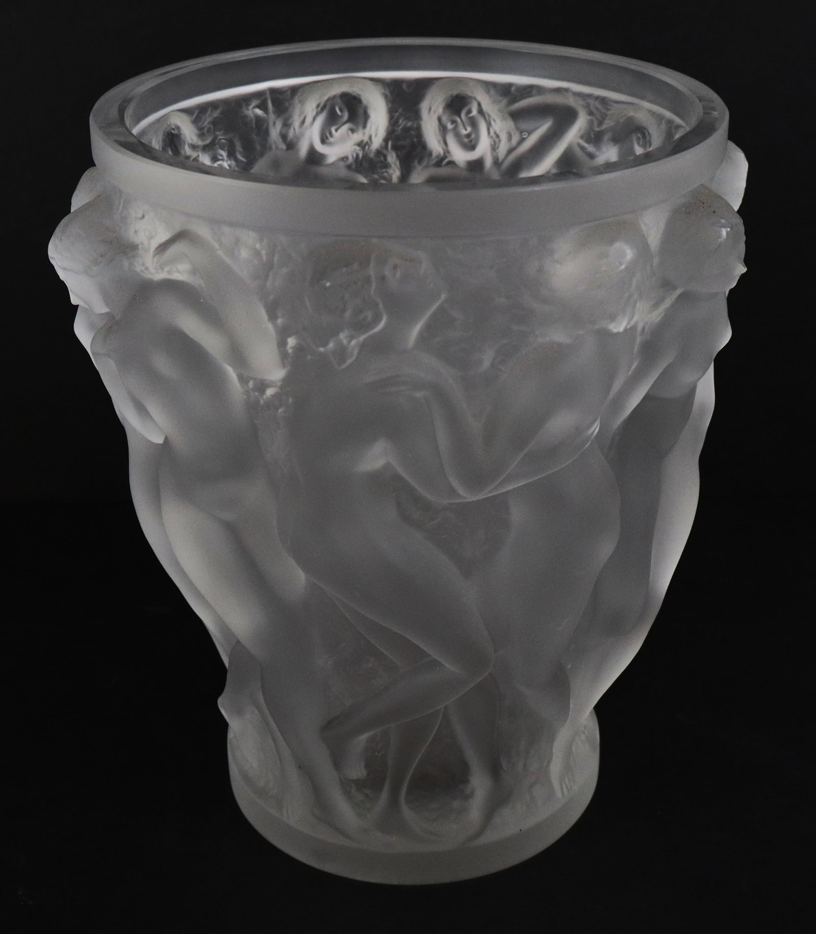 Lalique "Bacchantes" Glass Vase (1 of 12)