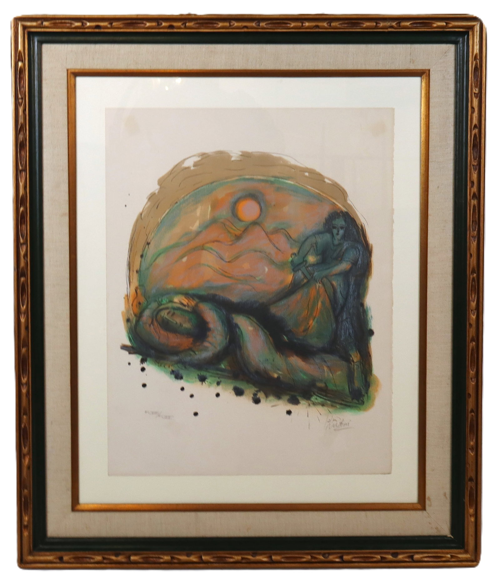 Reuven RUBIN Litho. from The Story of King David (1 of 12)