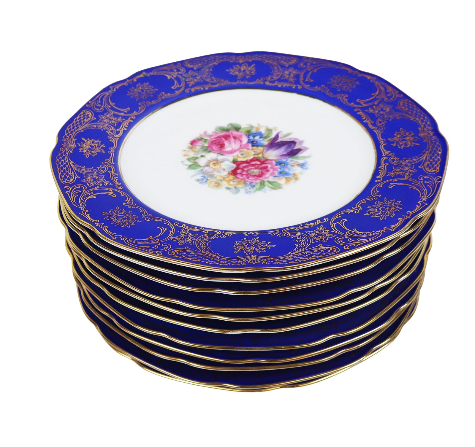 Tirschenreuth Bavaria Porcelain Dinner Plates, 11 (1 of 10)