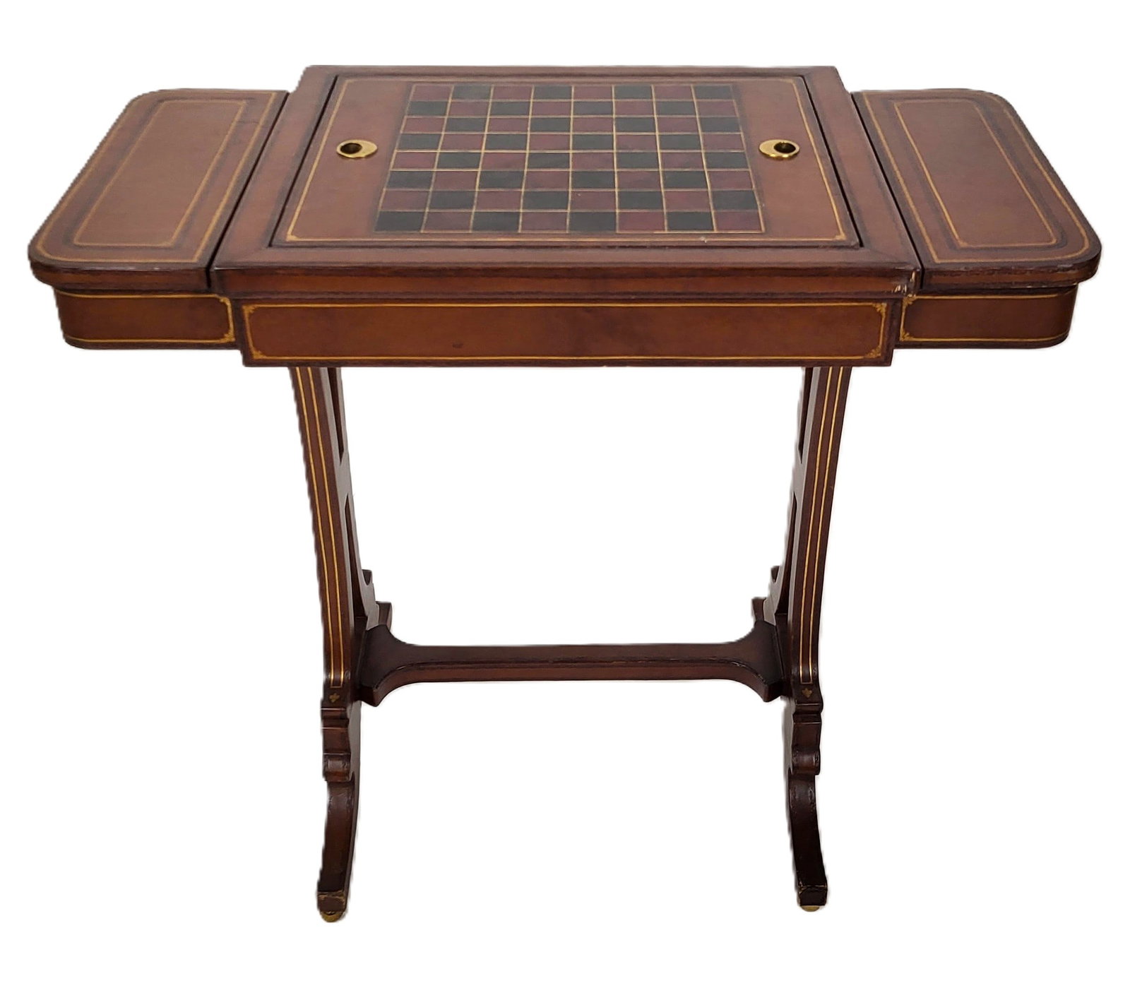 Maitland Smith Leather Games Table (1 of 14)