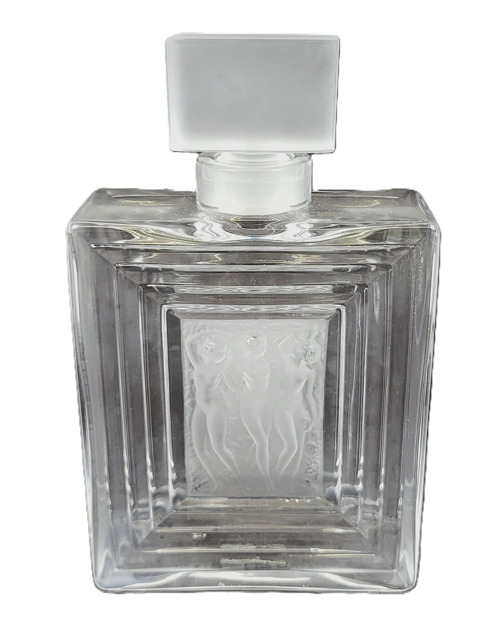 Lalique "Colmar" Glass Cigarette Box (1 of 15)