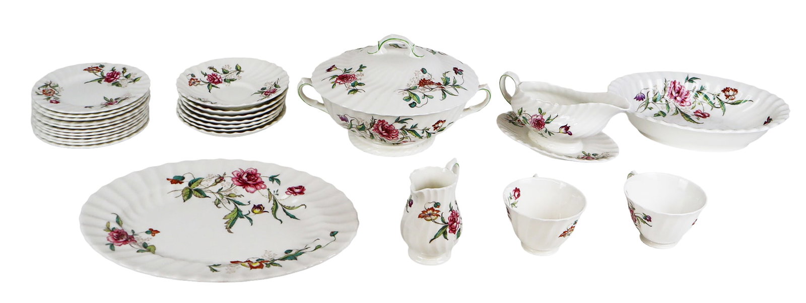 Royal Doulton "Clovelly" Part Dinner Service, 25 (1 of 20)