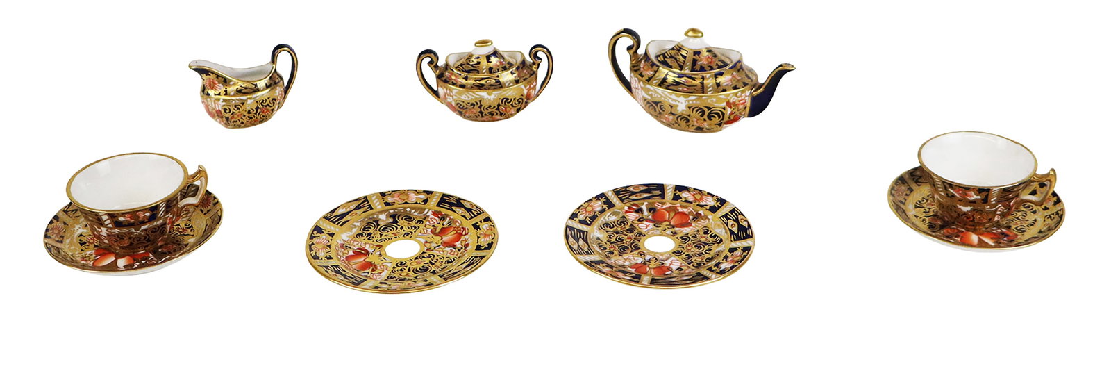 Royal Crown Derby Miniature Tea Set, 9 (1 of 13)