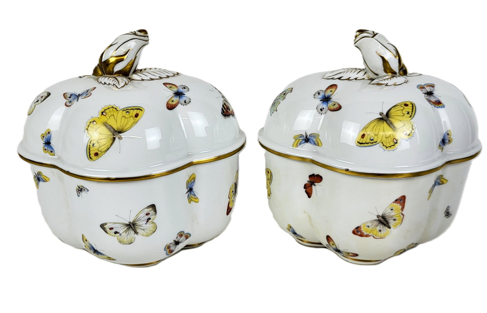 Pair of Butterfly Decorated Tureens (1 of 15)