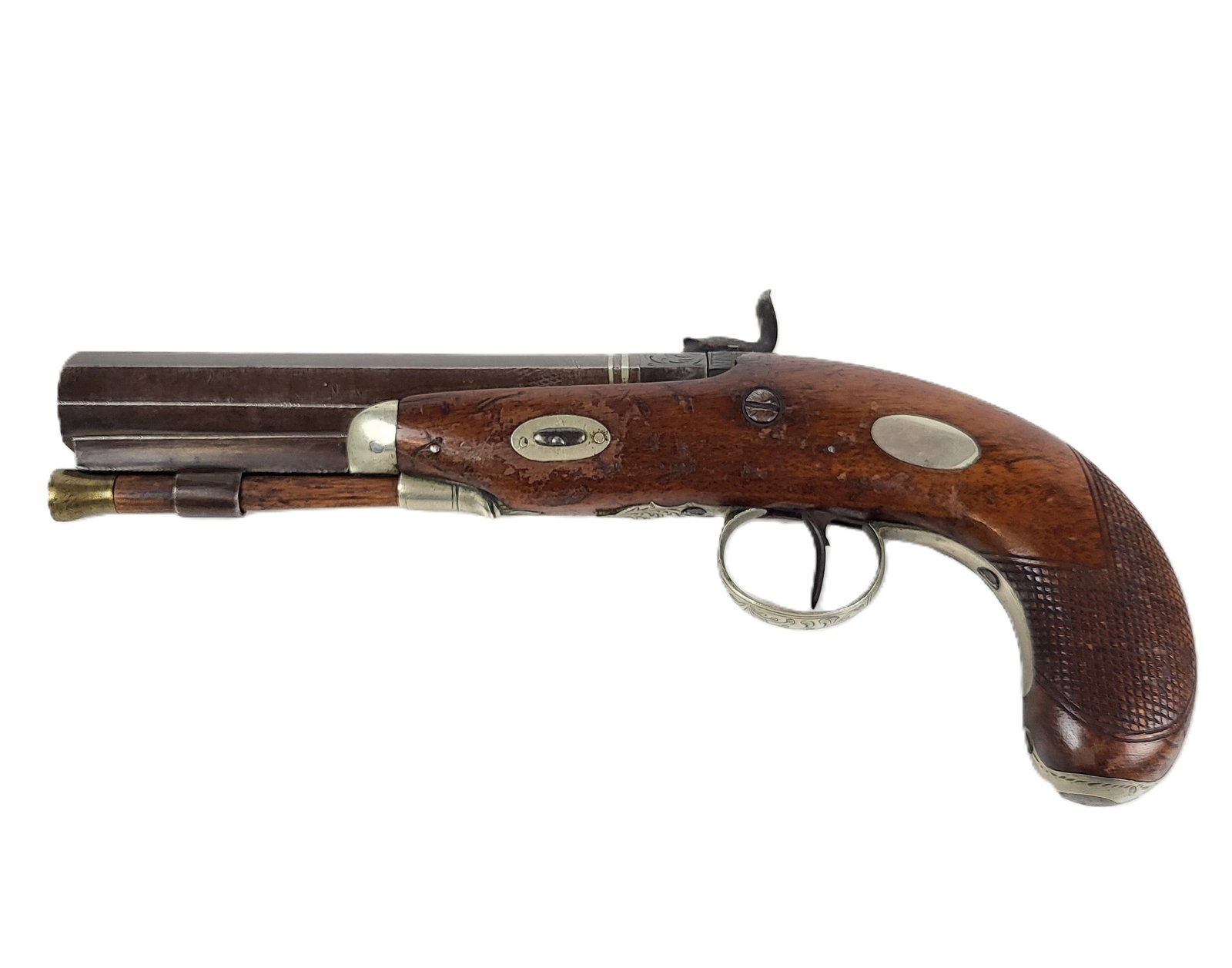 English Percussion Flintlock Pistol (1 of 17)