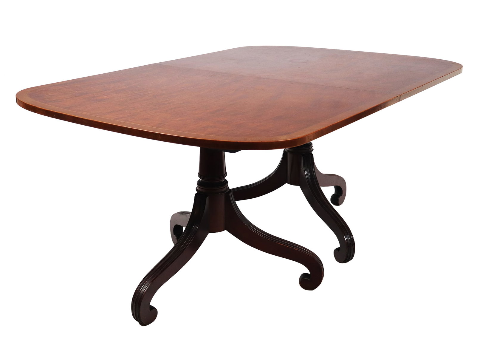 Duncan Phyfe Style Dining Table - 8