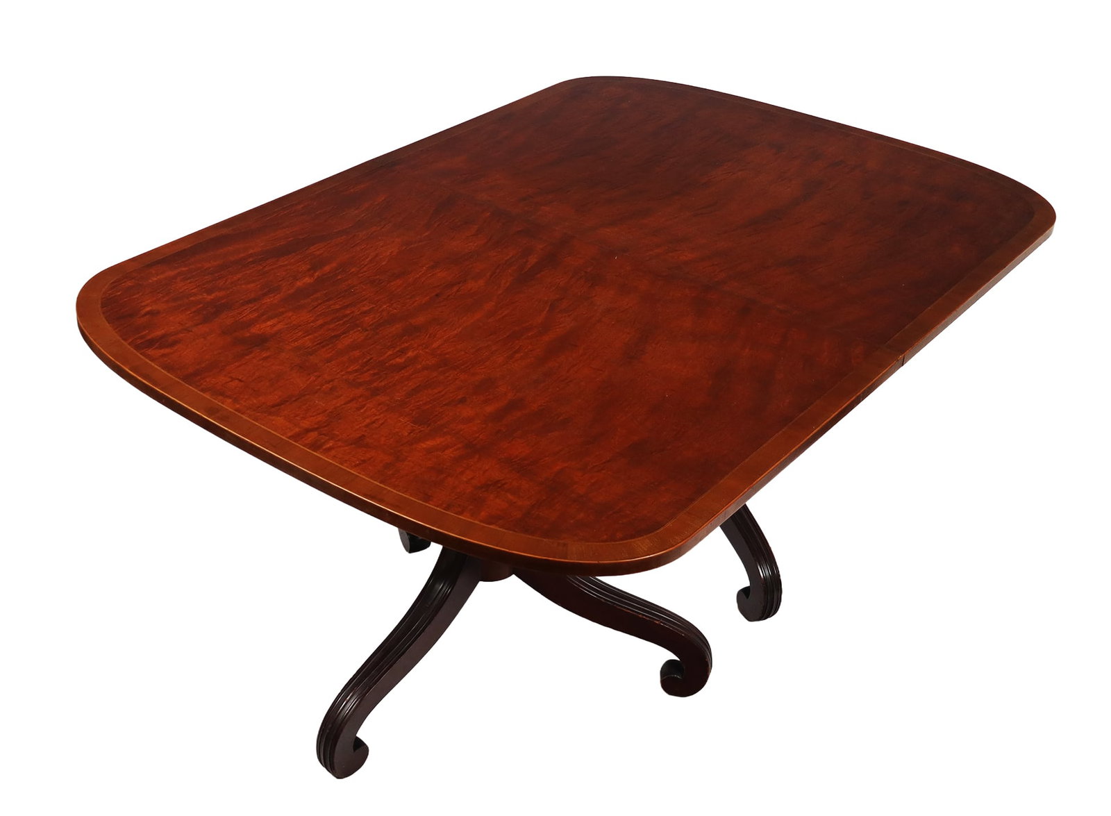 Duncan Phyfe Style Dining Table - 9