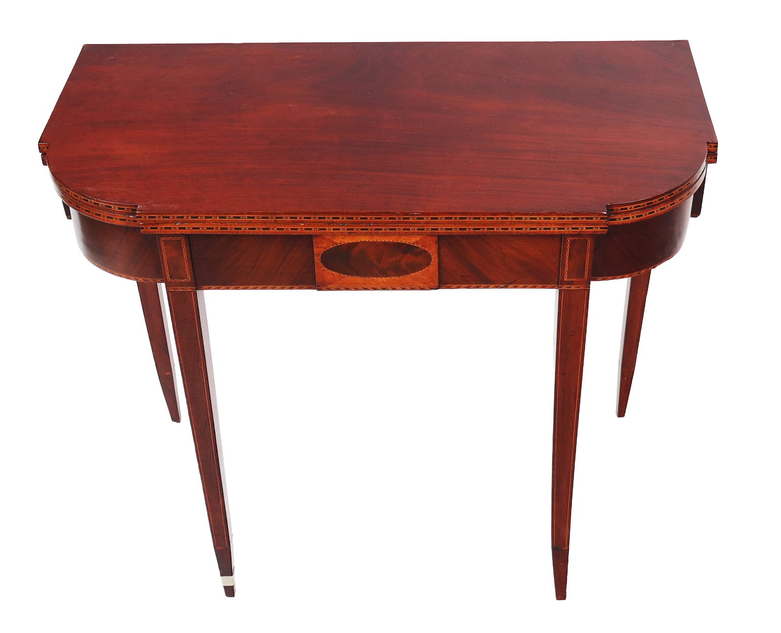 Mahogany Flip-Top Table (1 of 9)