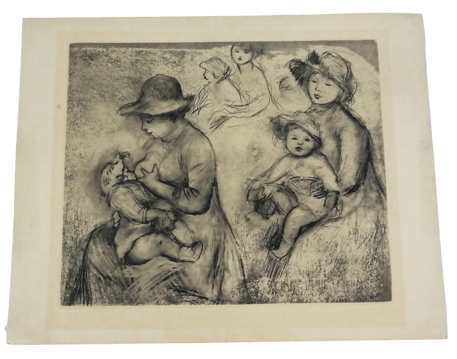 Pierre-Auguste RENOIR "Trois Esquisses" Print (1 of 10)