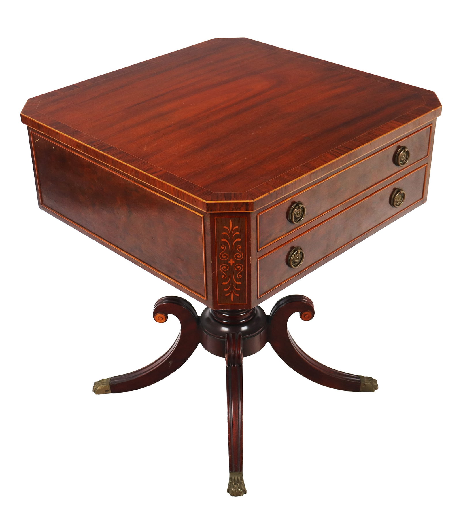 Schmieg and Kotzian Mahogany Work Table (1 of 13)