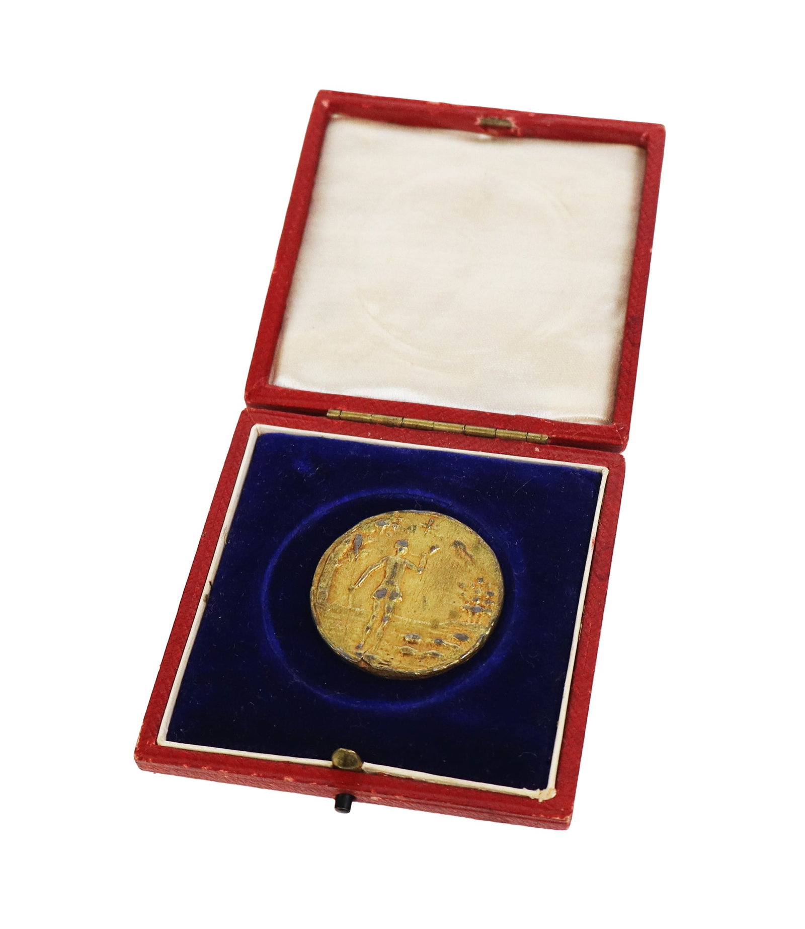 Gilded Metal Commemorative Medal (1 of 7)