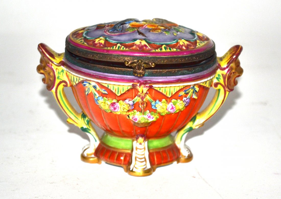 Two Capodimonte Boxes - 6