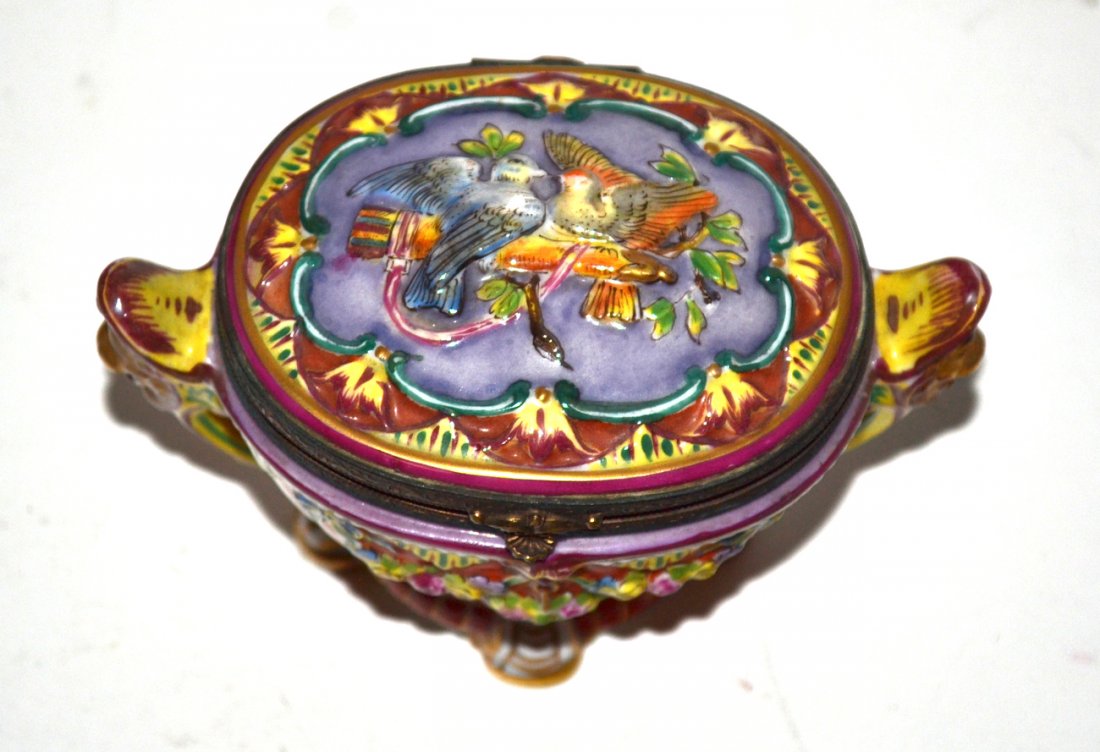 Two Capodimonte Boxes - 7