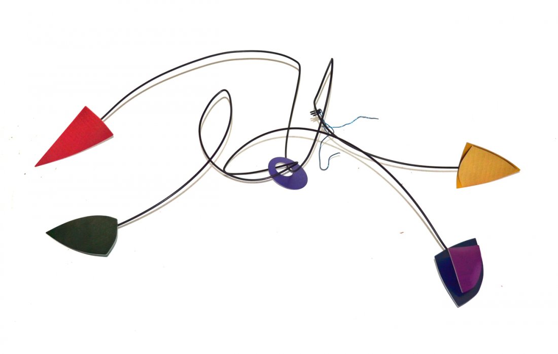 Contemporary Mobile: Inscribed HSU Studios, 2001, edition #45/500 A1C3