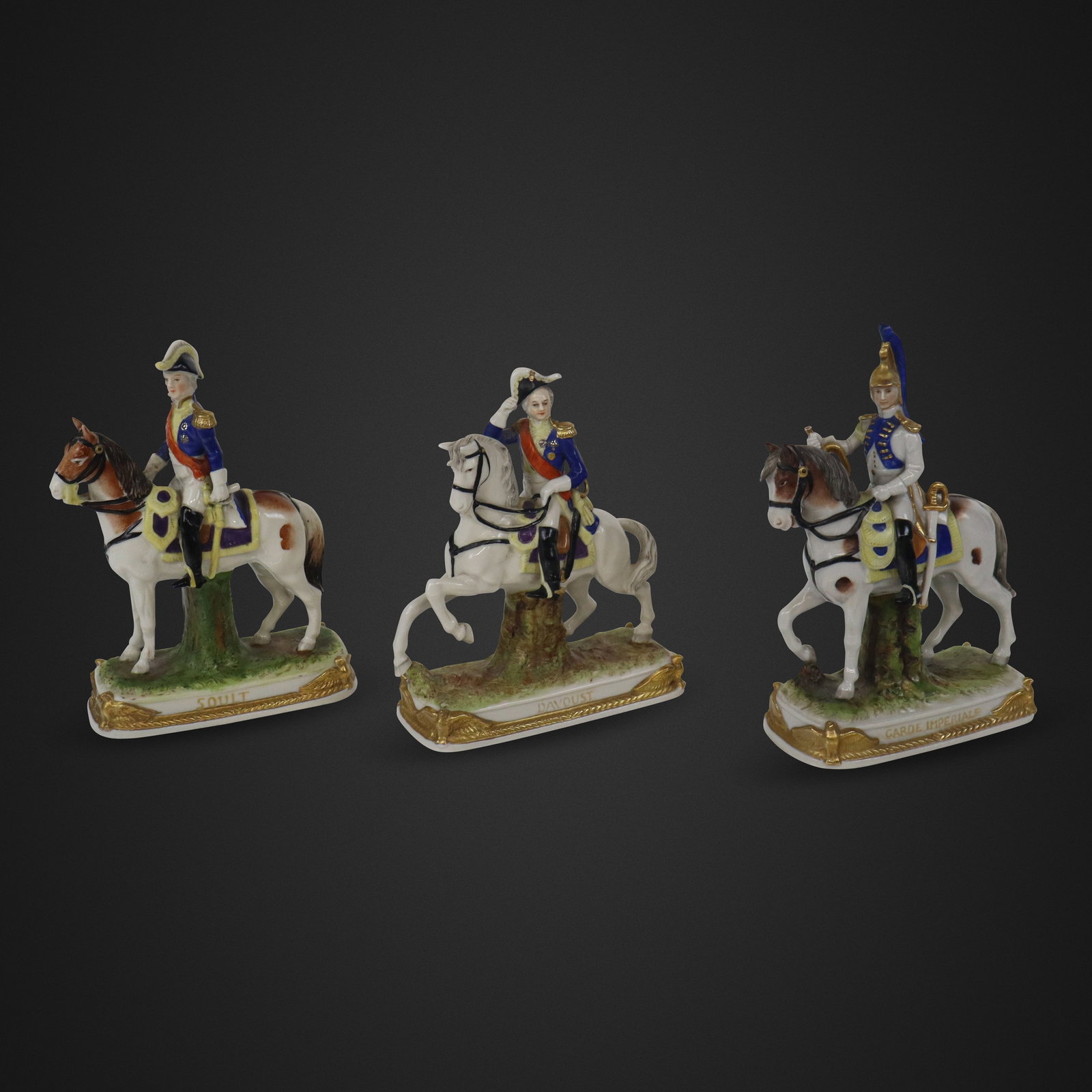 Scheibe-Alsbach, Three Porcelain Figures (1 of 11)