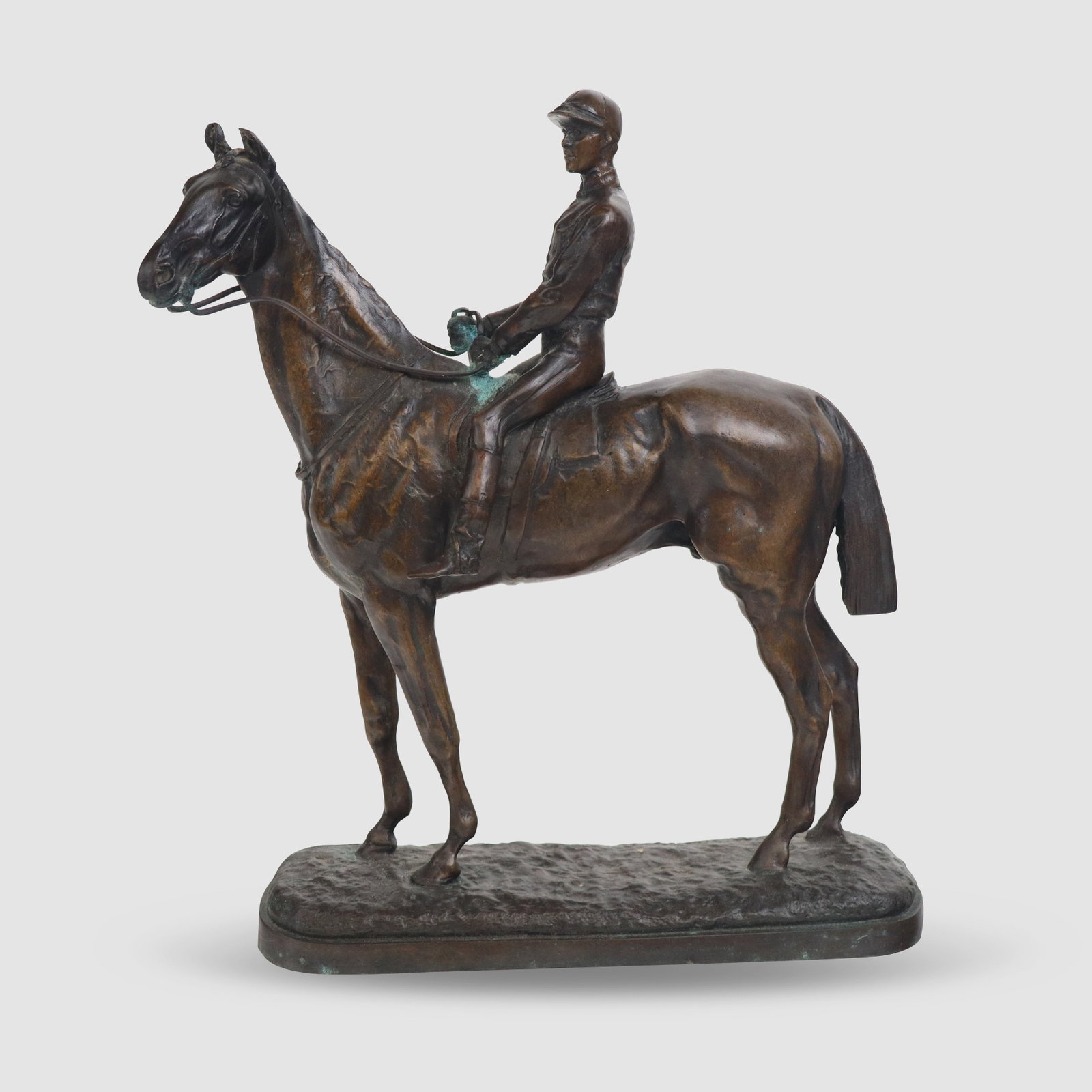 John WILLIS GOOD Bronze of a Rider on Horseback (1 of 11)