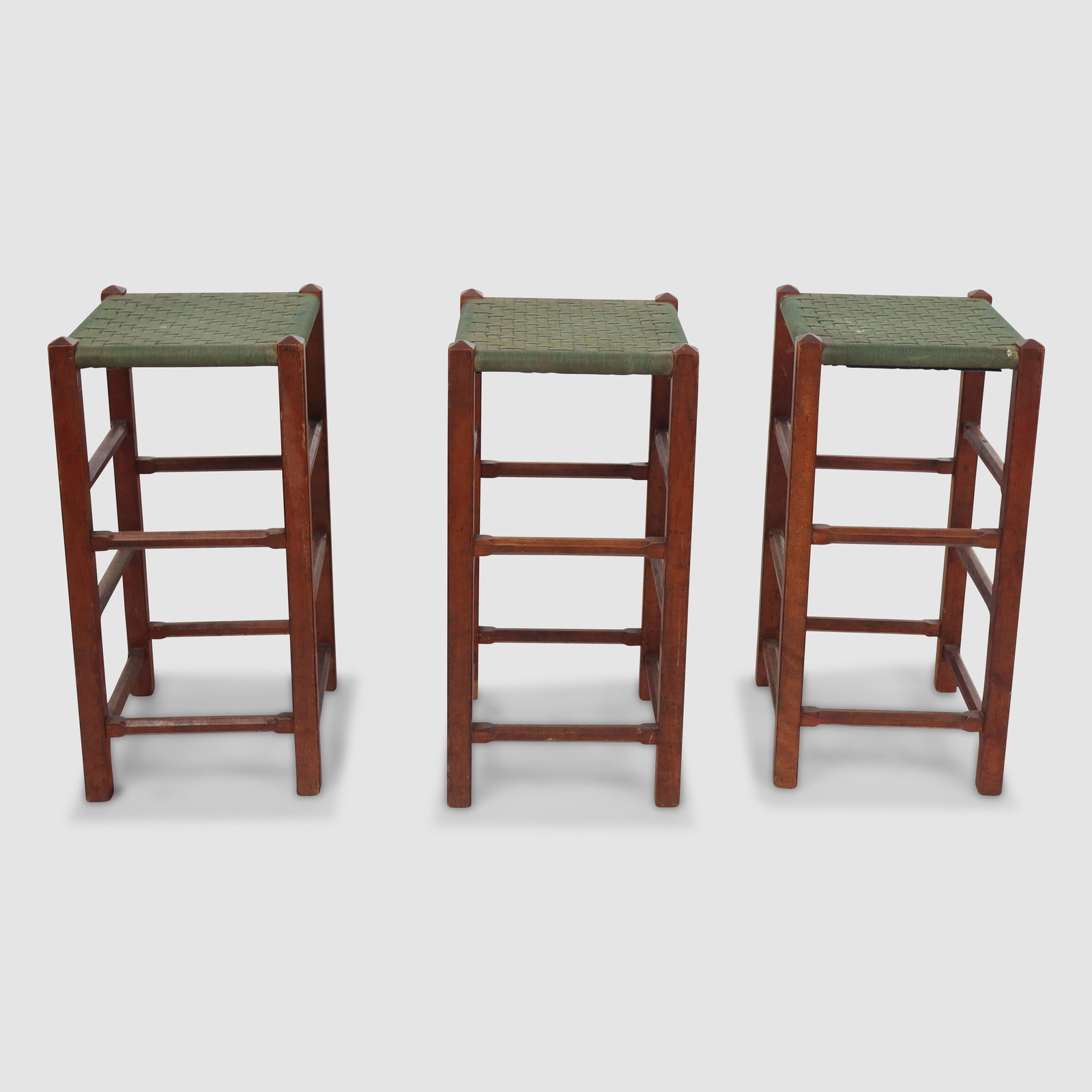 Three Shaker Style Stools - 4