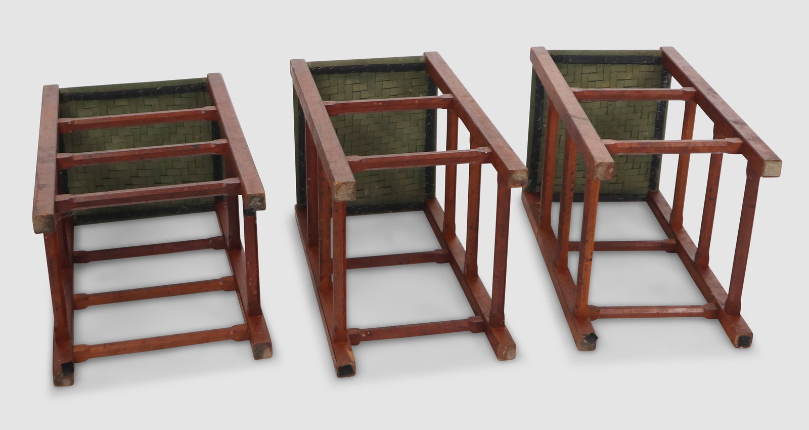 Three Shaker Style Stools - 5